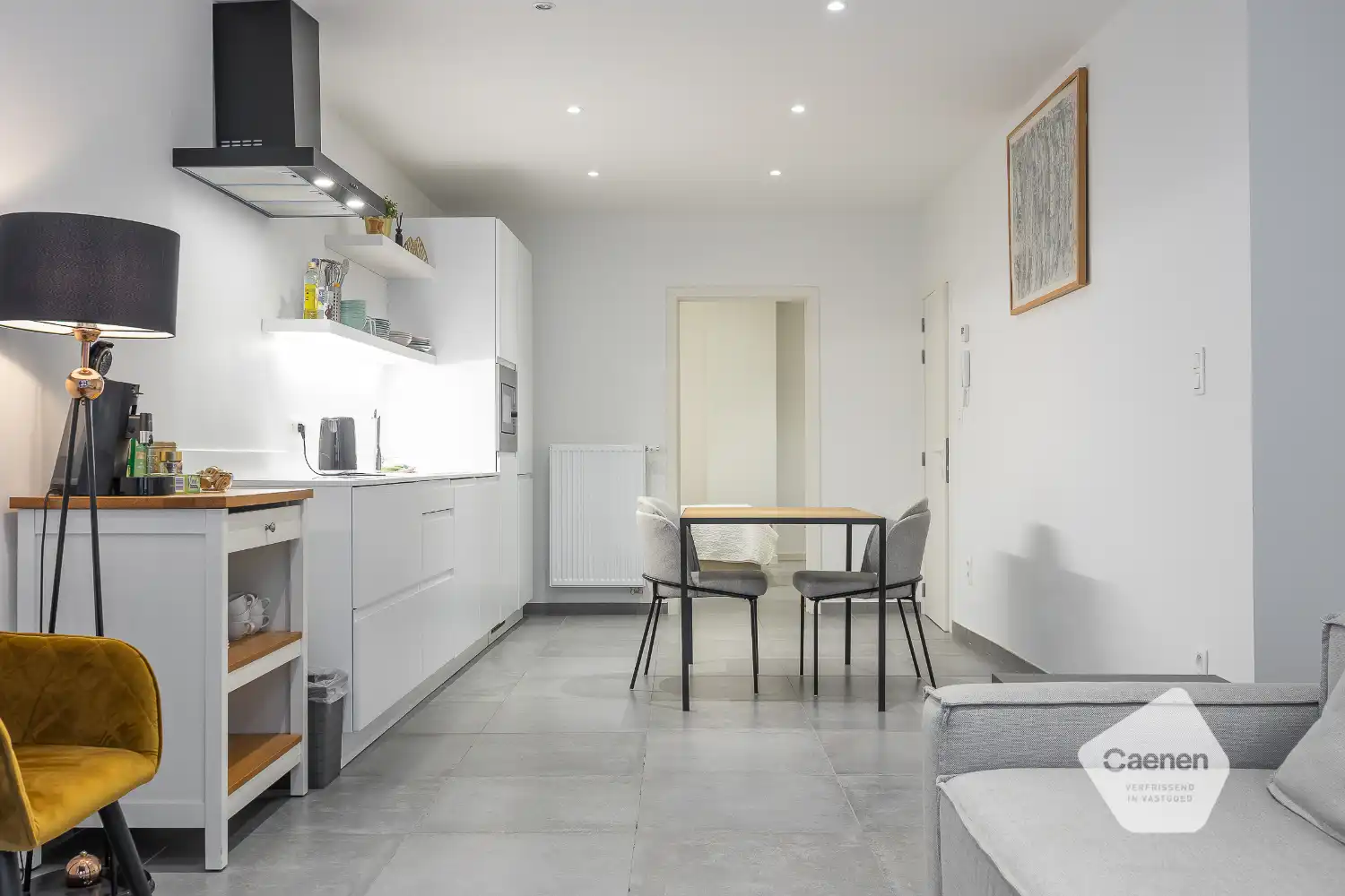 Gerenoveerd gelijkvloers appartement vlakbij Visserskaai foto 4