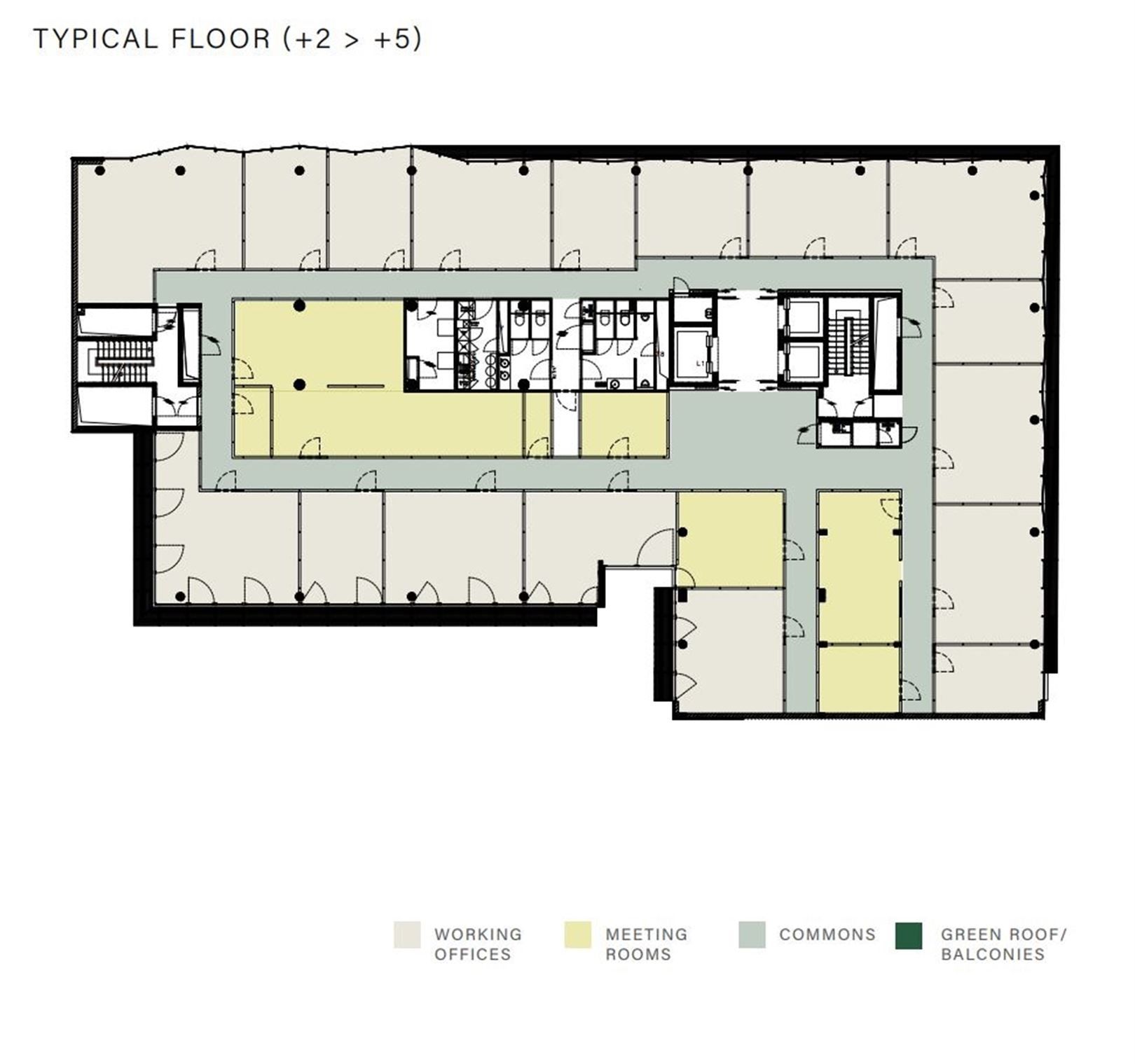 SOUTH CRYSTAL: kantoren te huur vanaf 887 m² foto 15