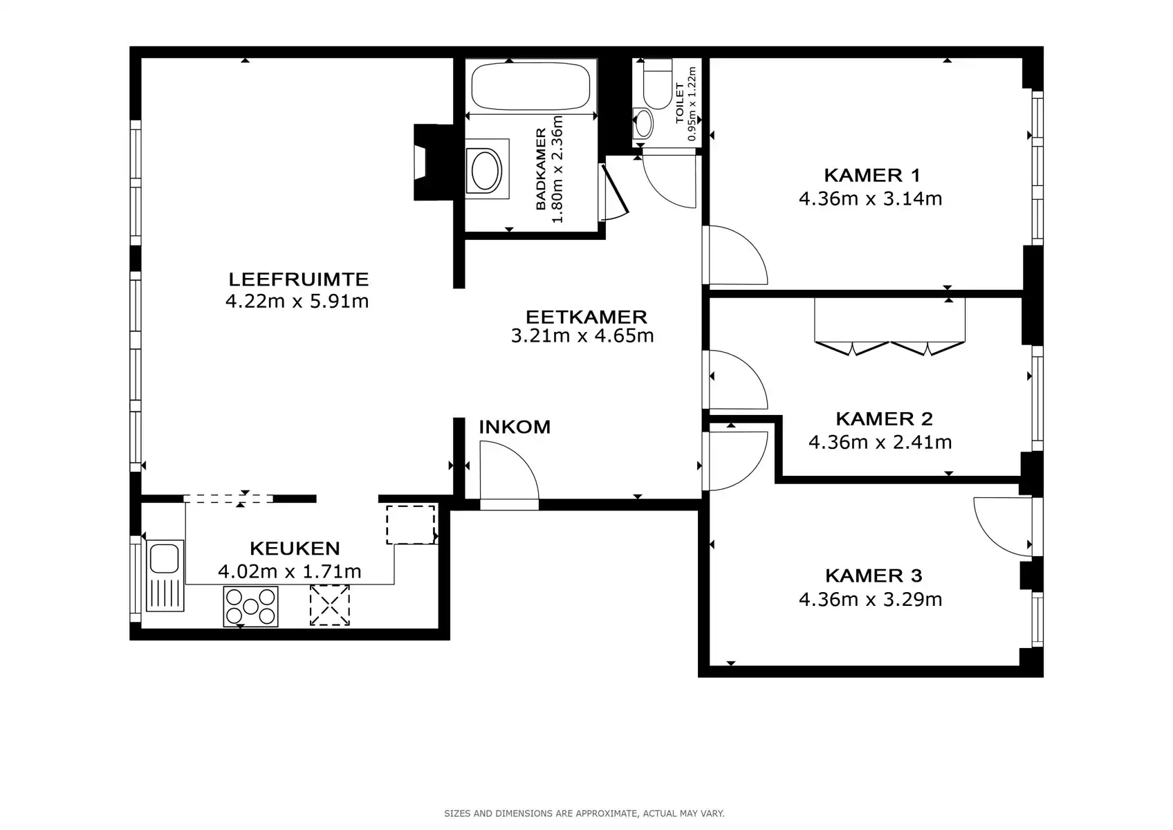 Instapklaar appartement centrum Laarne foto 18