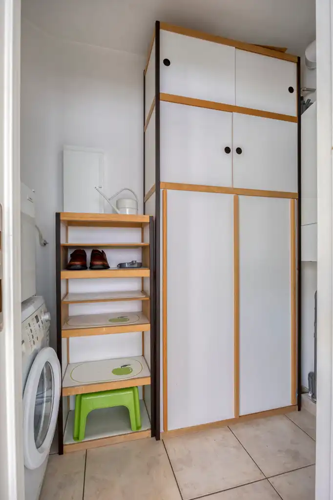 Tweekamerappartement met garagebox in Asse foto 12
