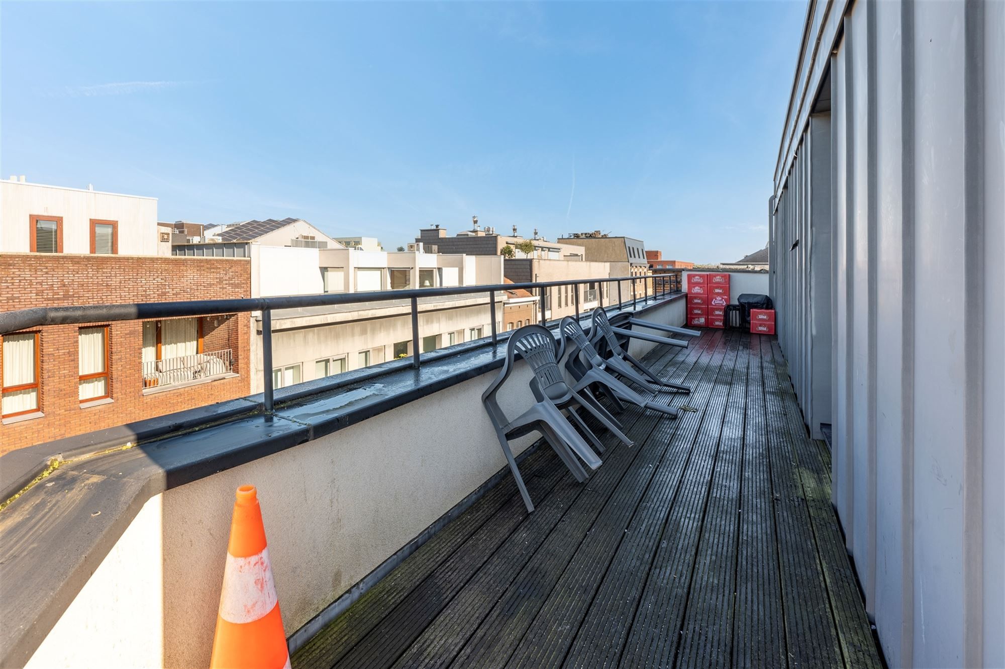 Ruime studentenkamer met terras op het Eilandje foto 5