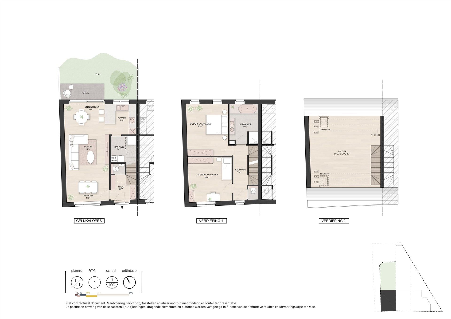 Hedendaagse nieuwbouwwwoning op een mooie woonlocatie in het hartje van Eksaarde foto 4