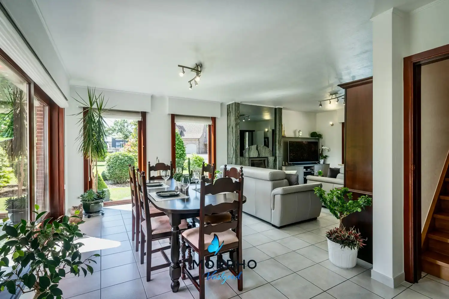 Royale villa met 4 slaapkamers, droomtuin en weids vergezicht te koop in Maldegem foto 5