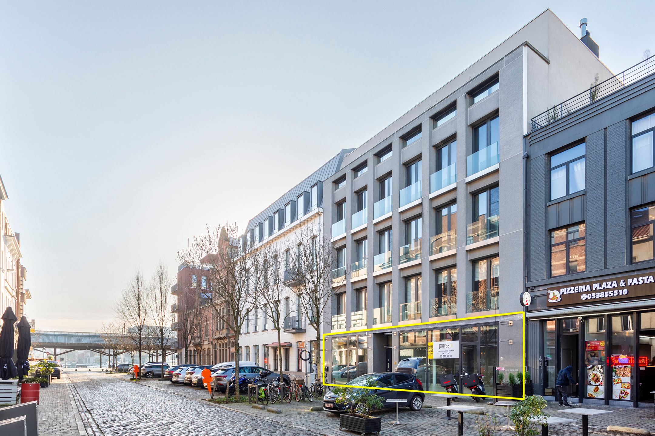 polyvalente handelsruimte van ca 375 m² aan het Willemdok foto 16