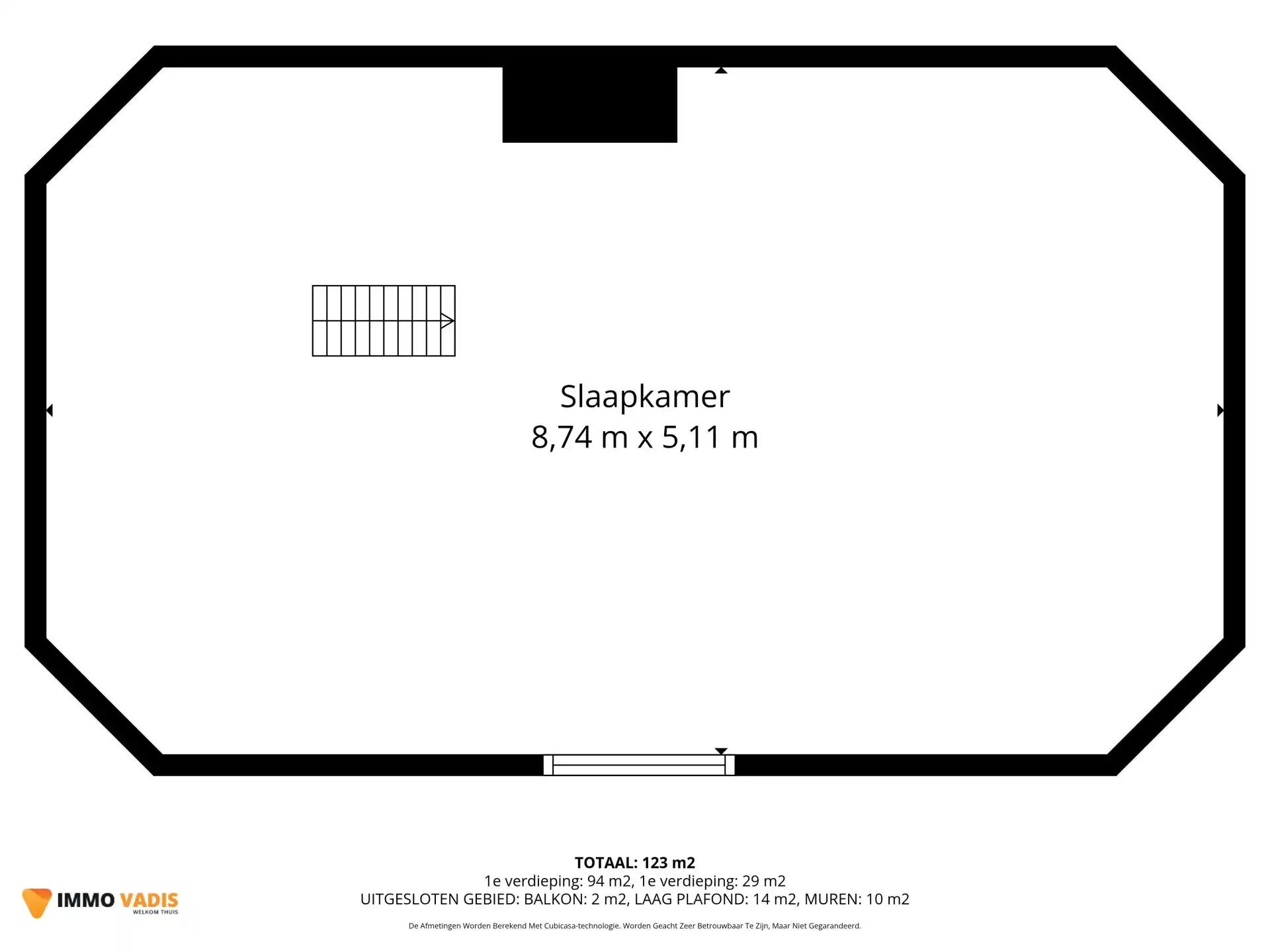 Appartement met twee slaapkamers, terras en garage foto 18