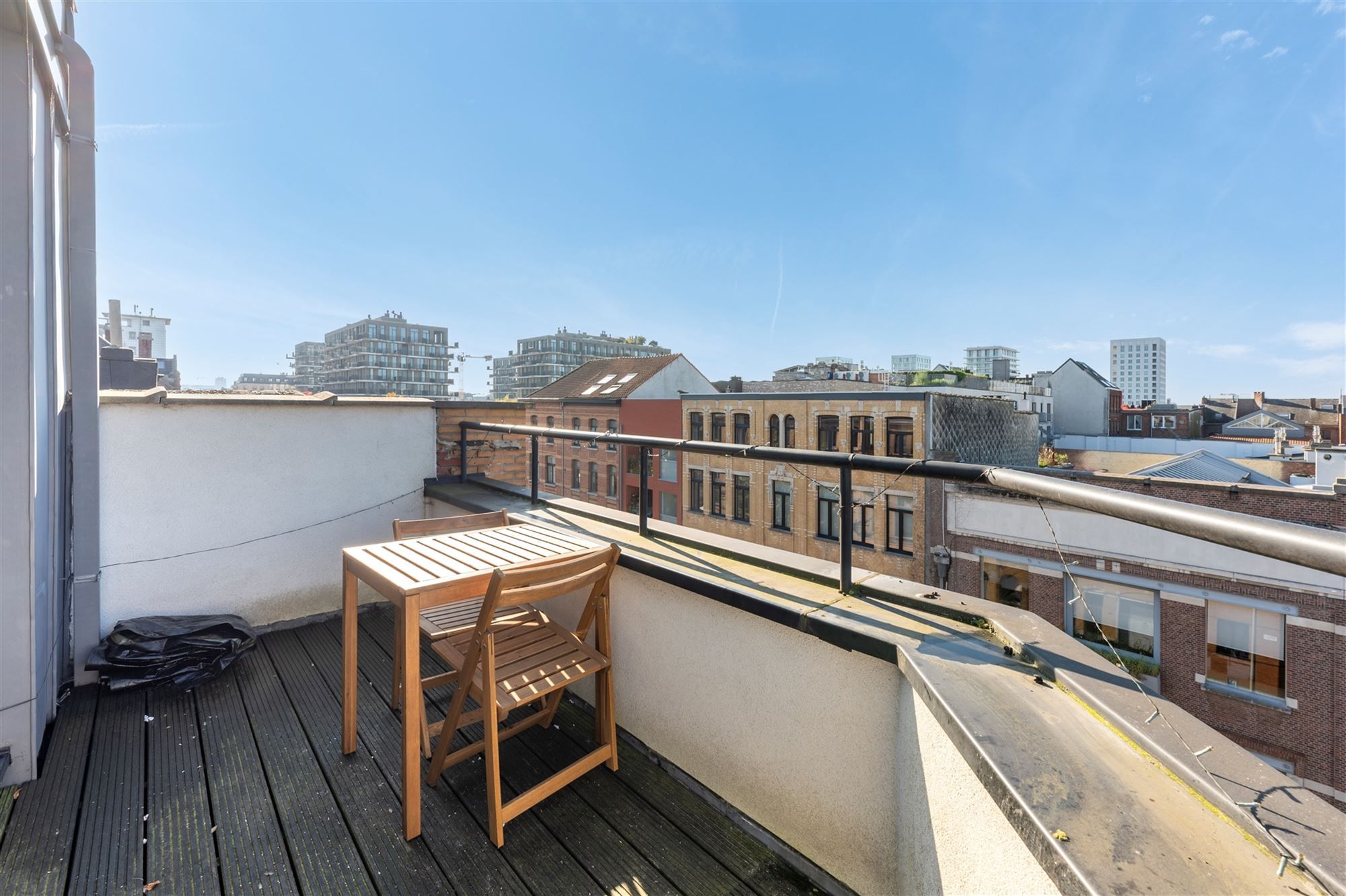 Ruime studentenkamer met terras op het Eilandje foto 4