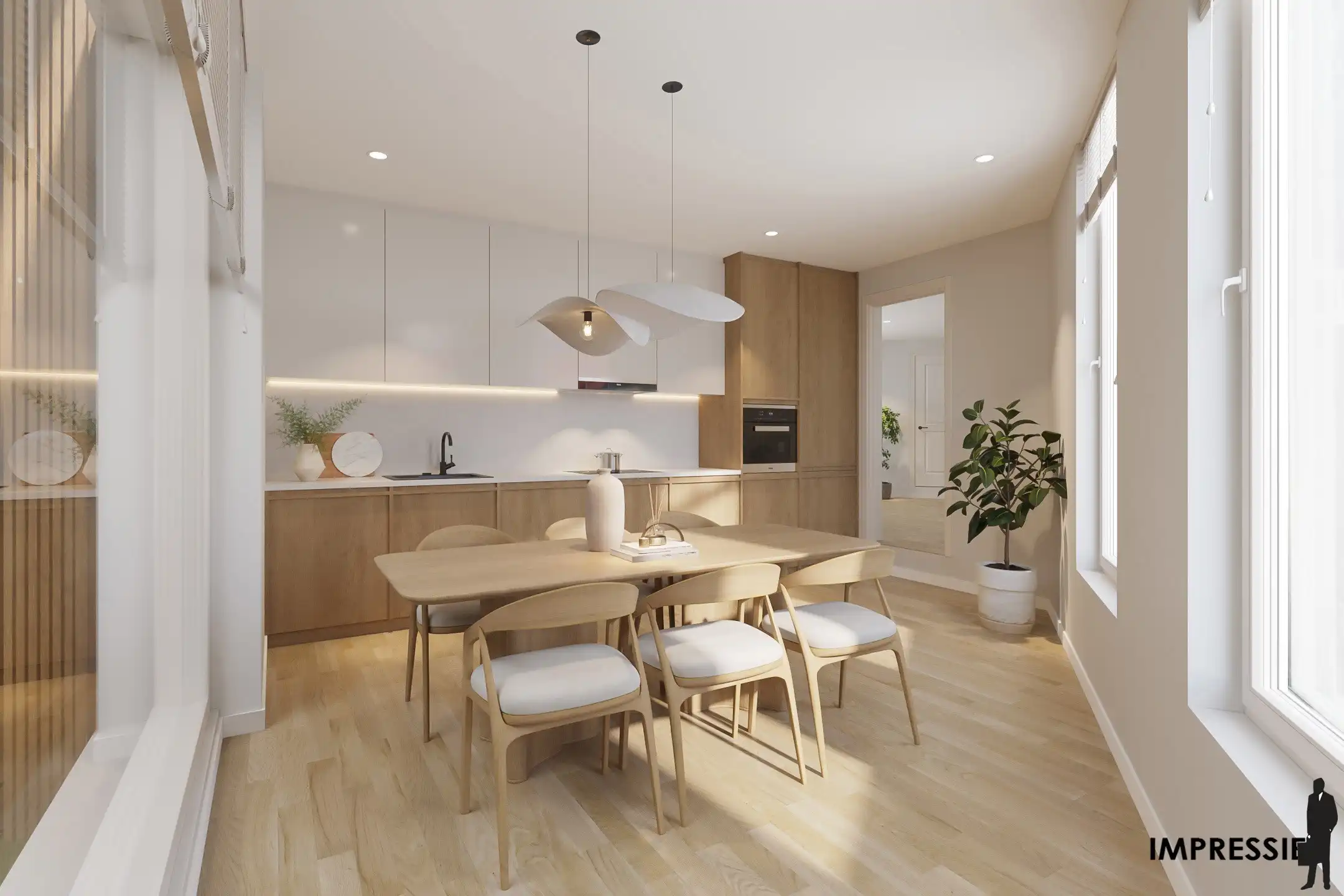 Af te werken woning in het centrum van Kontich-Kazerne foto 6