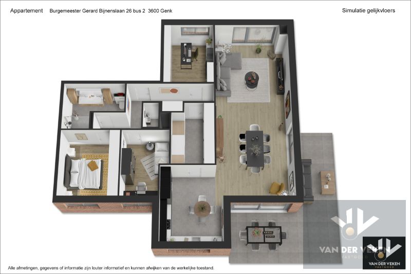 LUXUEUS GVL 3 SLPK-APP MET TUIN EN TWEE STAANPLAATSEN foto 26