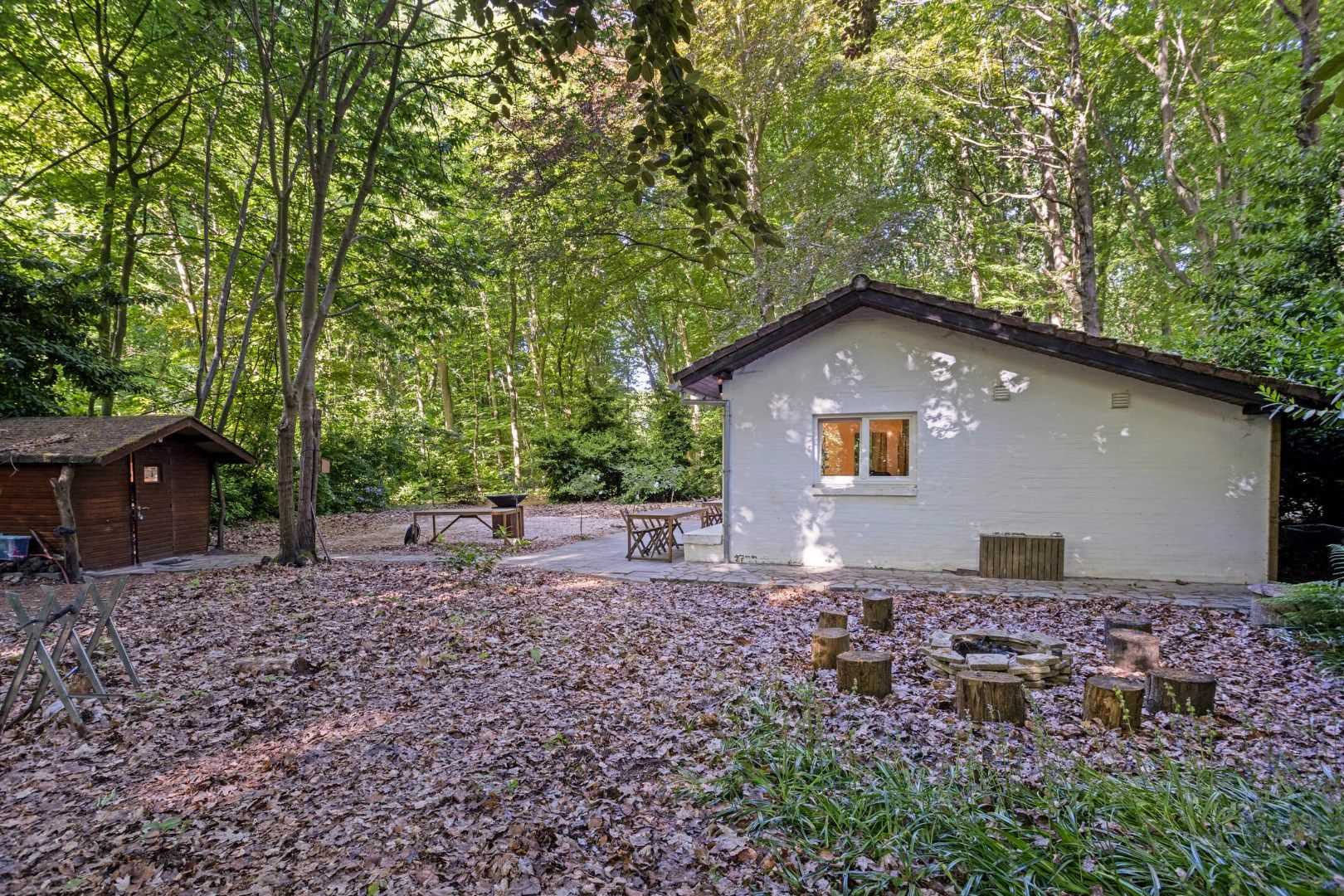 Prachtige vakantiewoning / 2de verblijf in het rustige Verbrandenbos te Kessel-Lo – perceel van 2004 m² – ideale ligging voor natuurliefhebbers foto 4