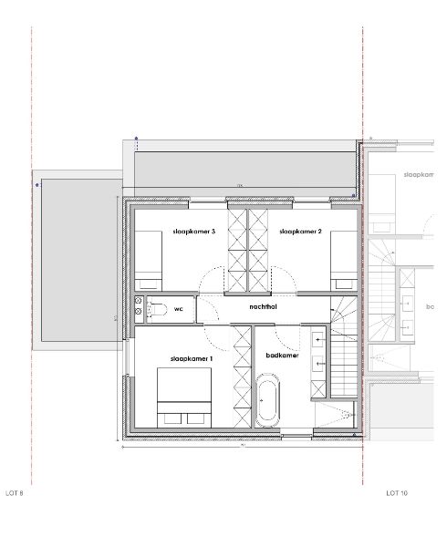 Centrum Roeselare: Prachtige halfopen nieuwbouwwoning met 3 slaapkamers in het Roobaert Park. foto 3