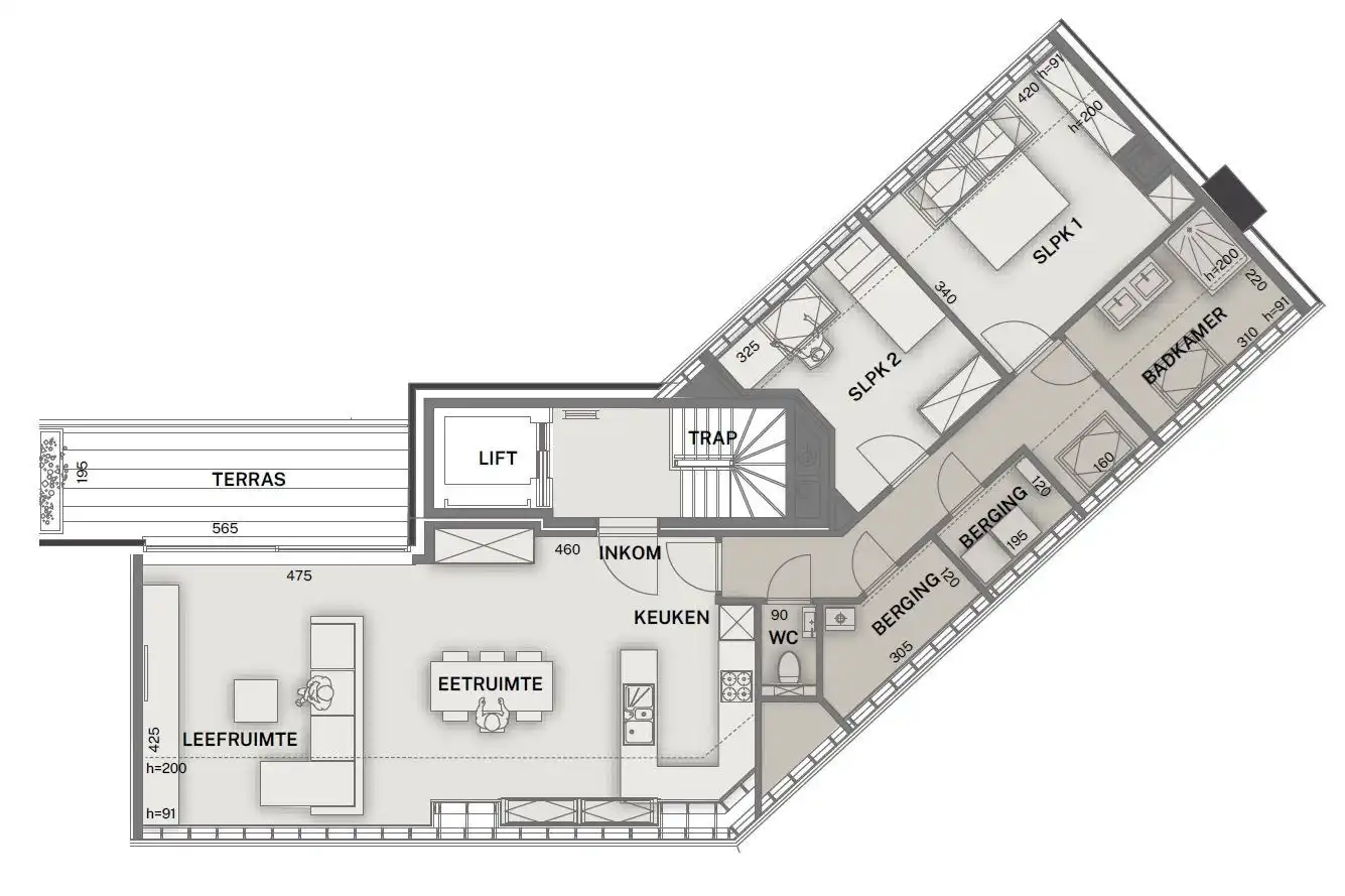 NIEUWBOUWPENTHOUSE IN  RESIDENTIE AUGUST - 6%btw mogelijk foto 12