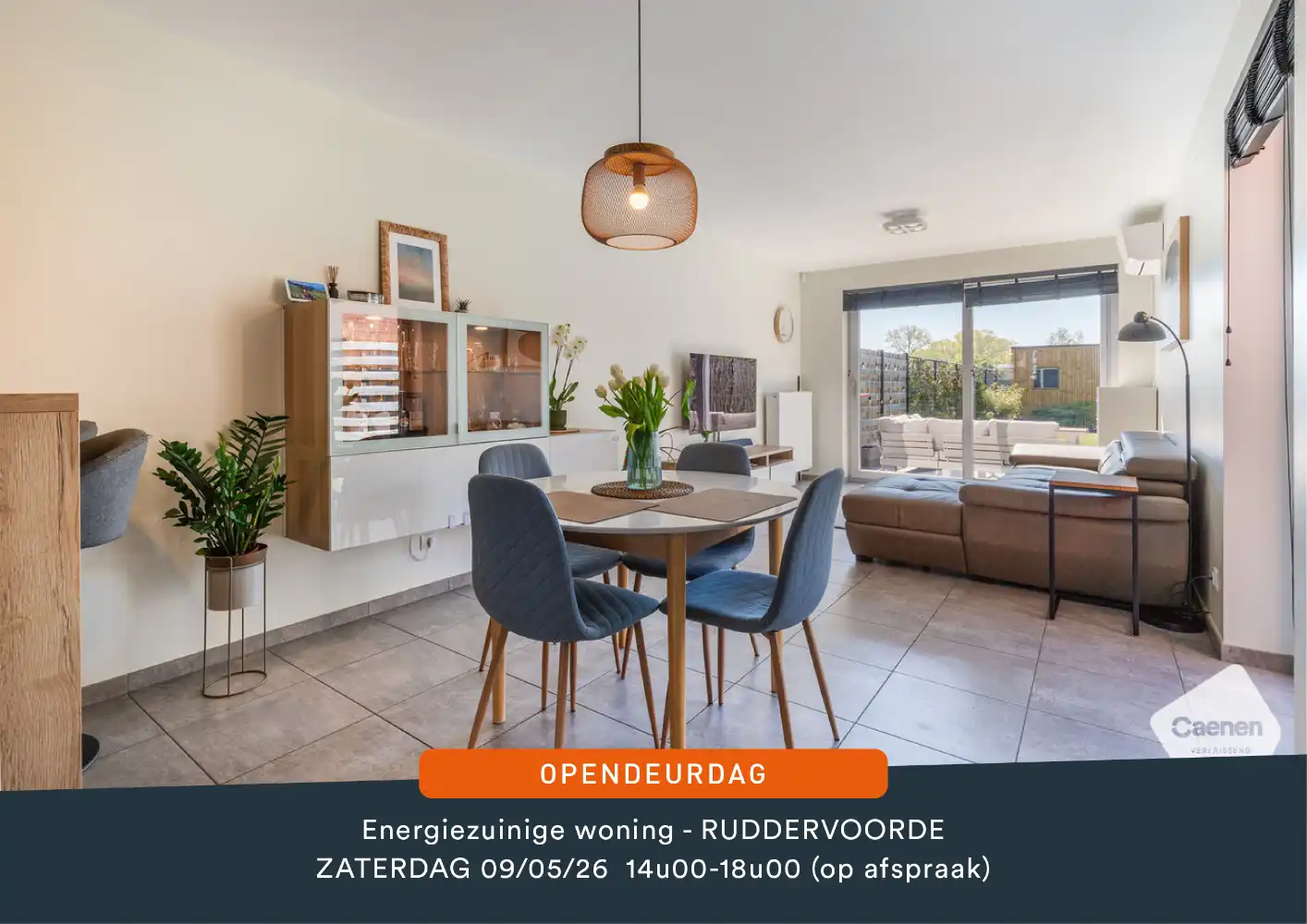 ENERGIEZUINIGE TIJDLOZE RECENTE WONING (BOUWJAAR 2021) MET 4 SLAAPKAMERS EN INPANDIGE GARAGE foto {{pictureIndex}}