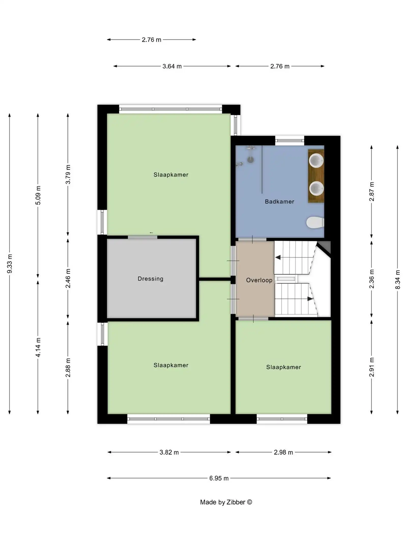 Zeer goede driegevel te koop in Groot-Bijgaarden foto 19