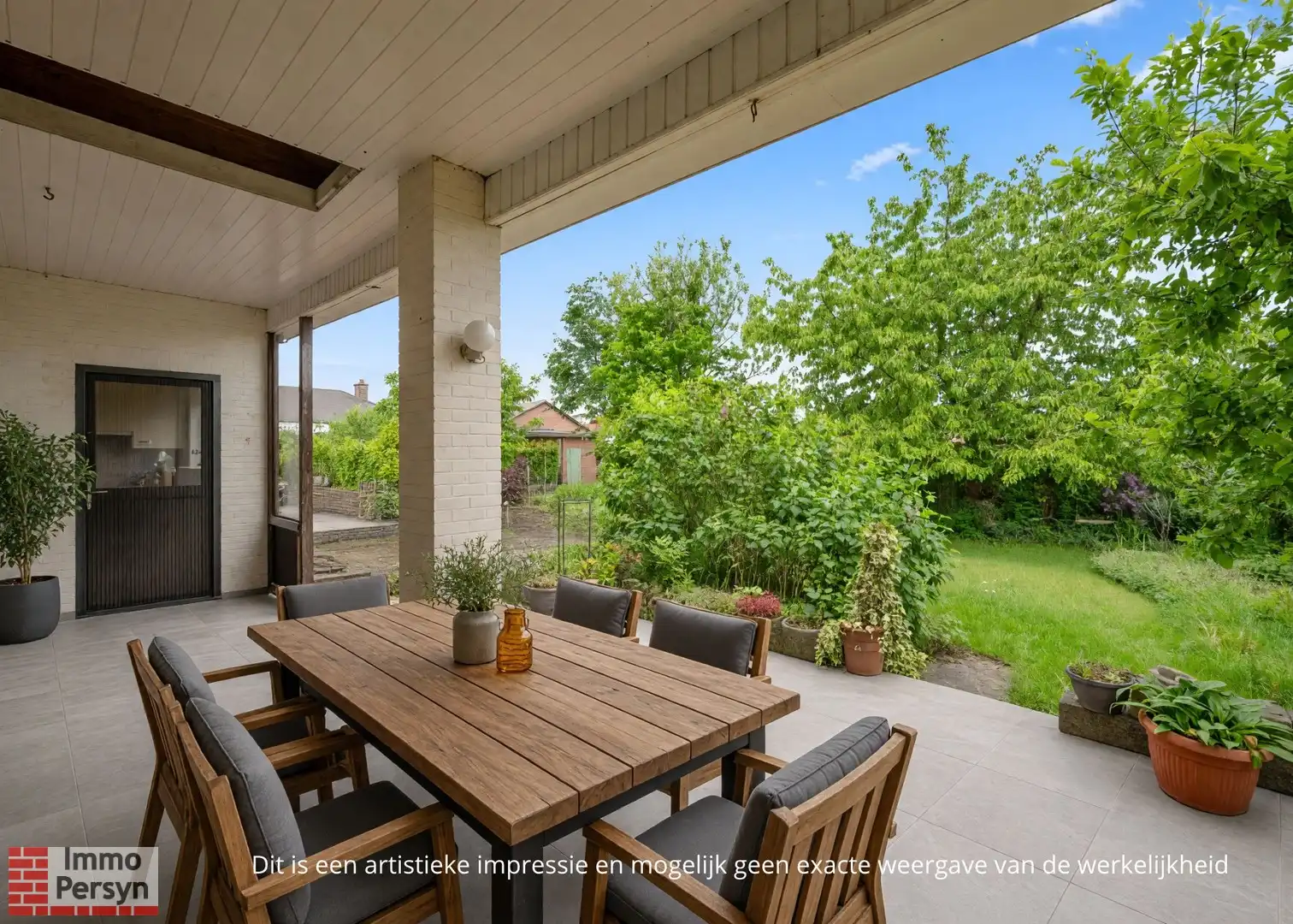 Gelijkvloerse woning met 3 slpk en dubbele garage foto 33