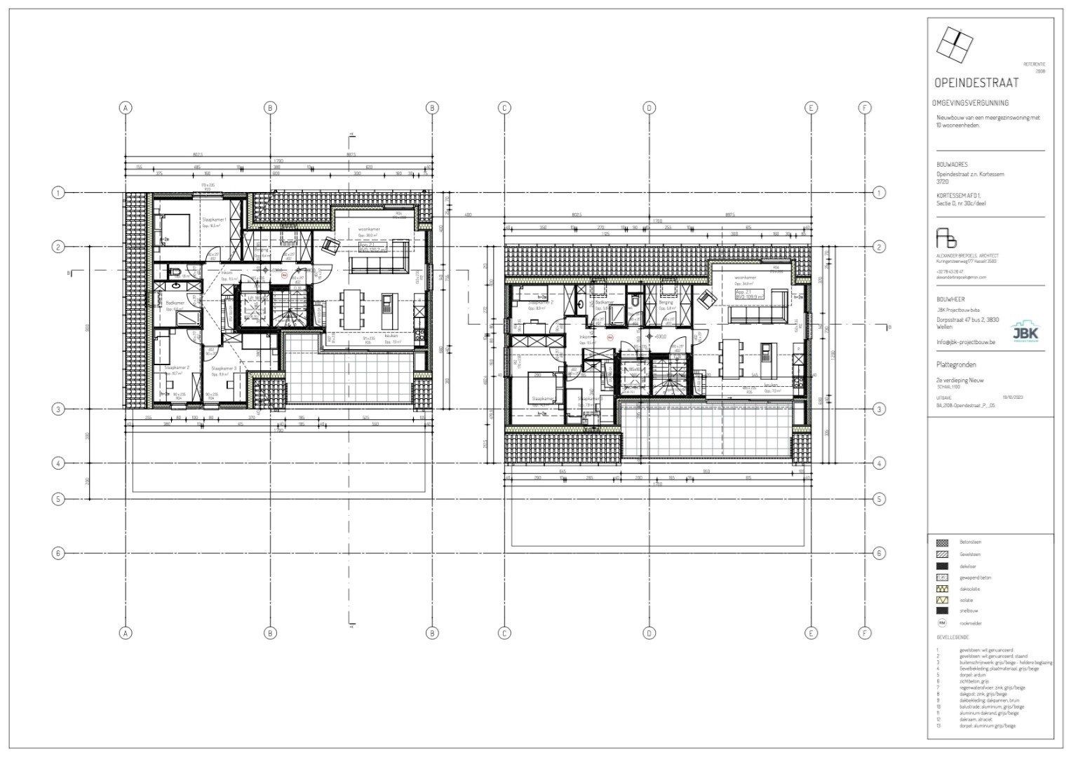 Residentie Van Bellis: Nieuwbouwappartement op de eerste verdieping met 2 slaapkamers in Kortessem, 88 m² bewoonbare oppervlakte en terras van 24 m² inclusief o foto 7