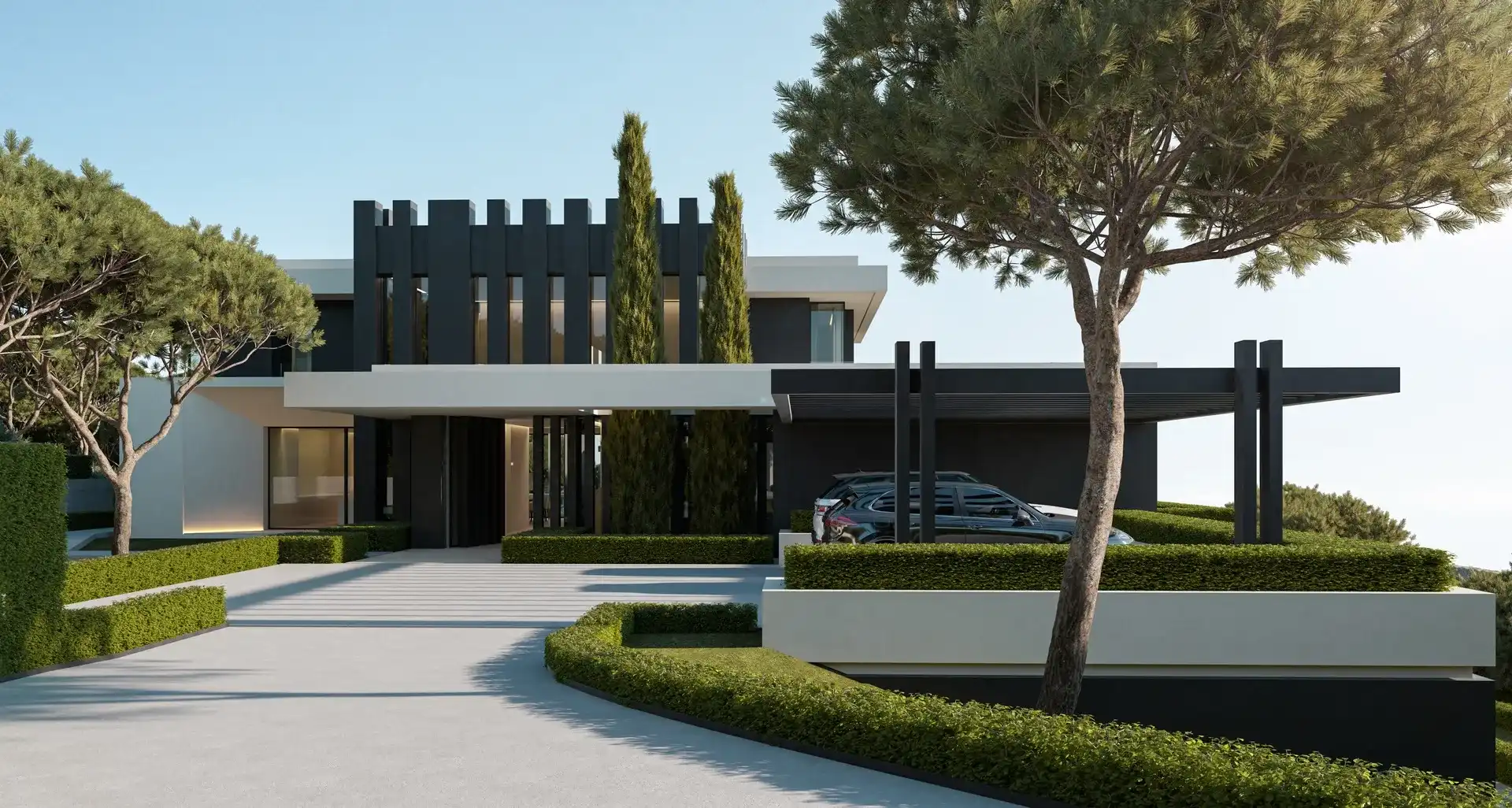 Een meesterwerk van elegantie en privacy: iconische luxe villa met verfijnde afwerking foto 3