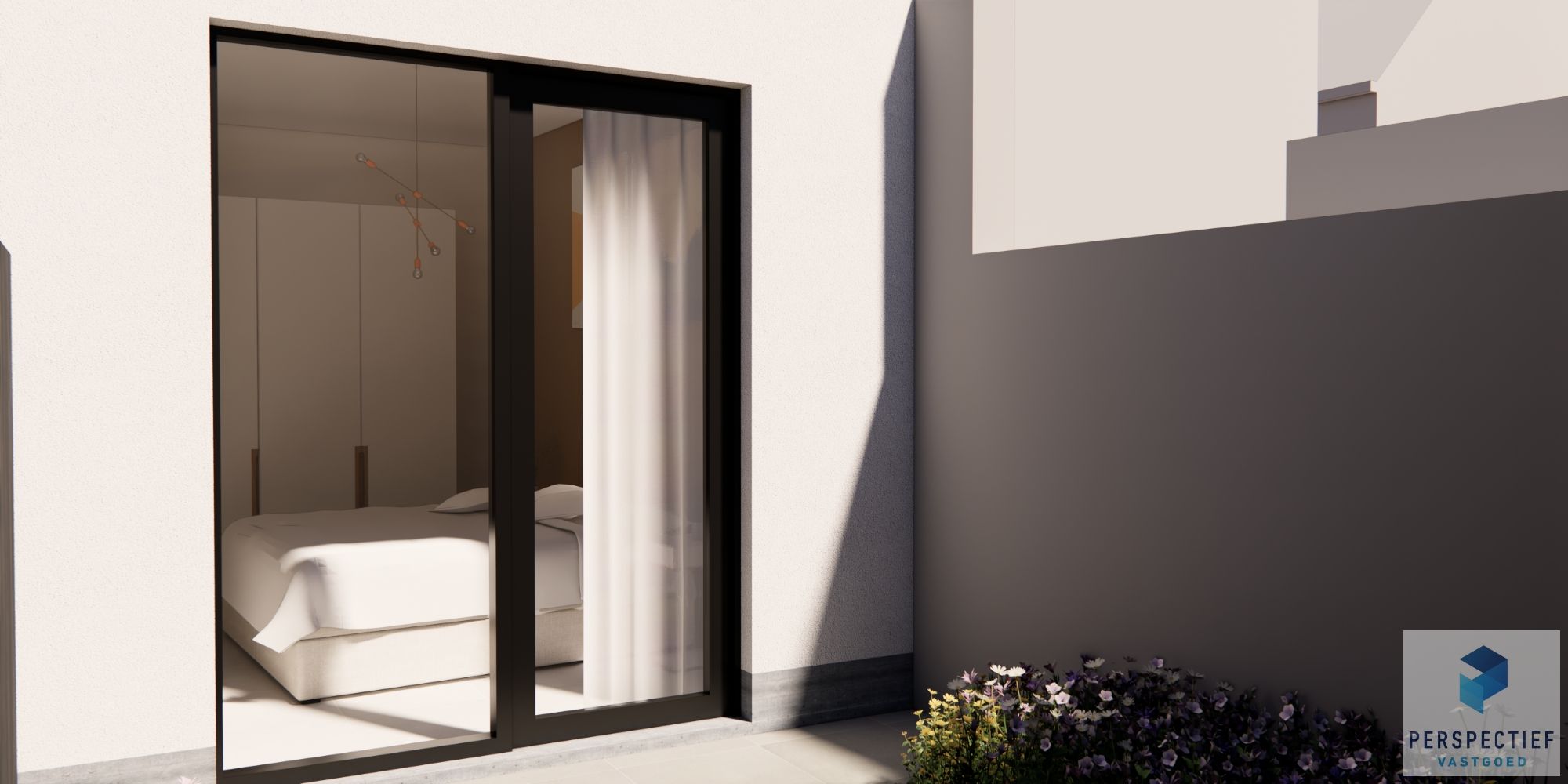 GELIJKVLOERS NIEUWBOUWAPPARTEMENT met STADSTUIN foto 6