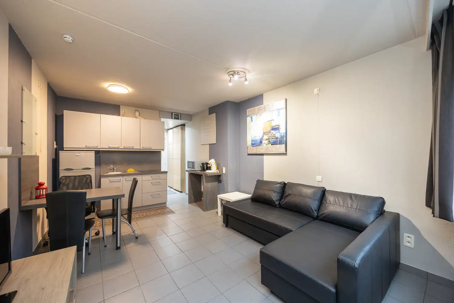 Instapklare en gemeubelde studio (30m²) op toplocatie aan het Harmoniepark - EPC B! foto 10