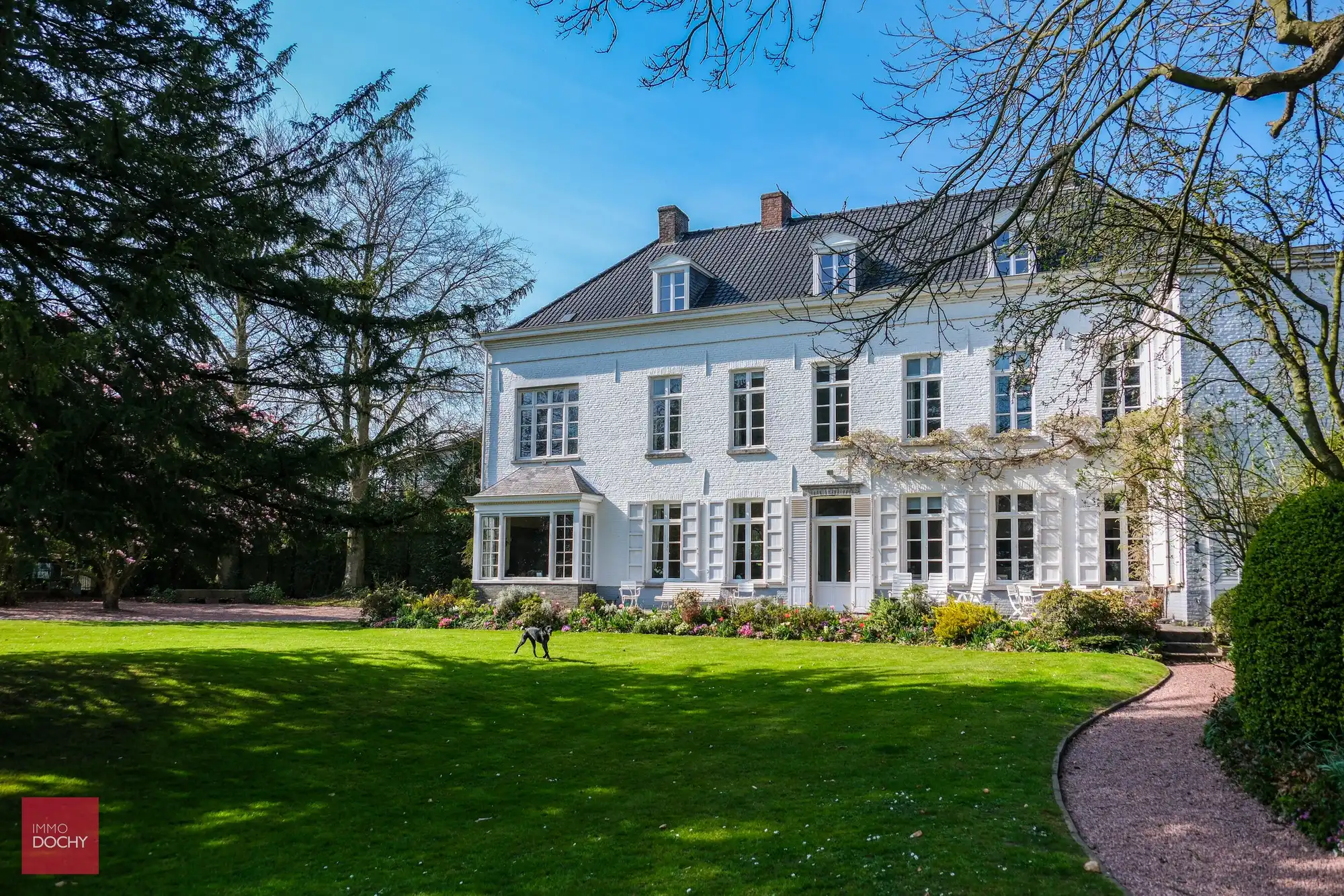 Karaktervolle herenvilla op ca 7.800m² palend aan oude Scheldearm foto 5