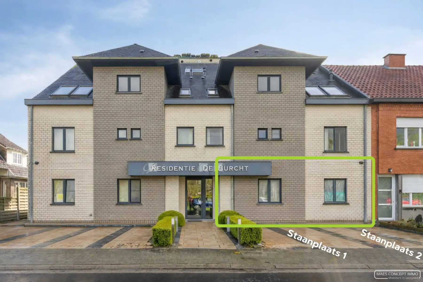 Gelijkvloers 2-slaapkamerappartement met tuin in Oudenaarde foto {{pictureIndex}}