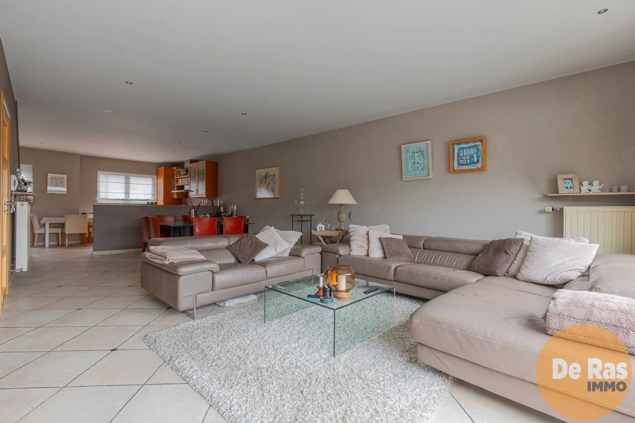 DENDERHOUTEM - Bel - etage met 3 slpk, tuin en ruime garage foto 2