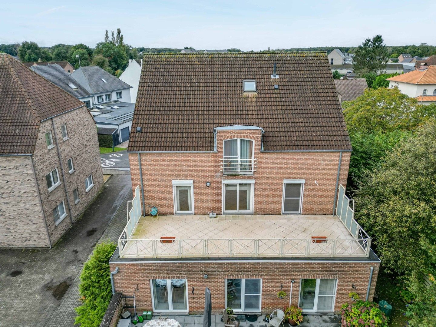 3 slpkr appartement (144 m²) en riant terras (48.3 m²) in Opglabbeek centrum foto 23