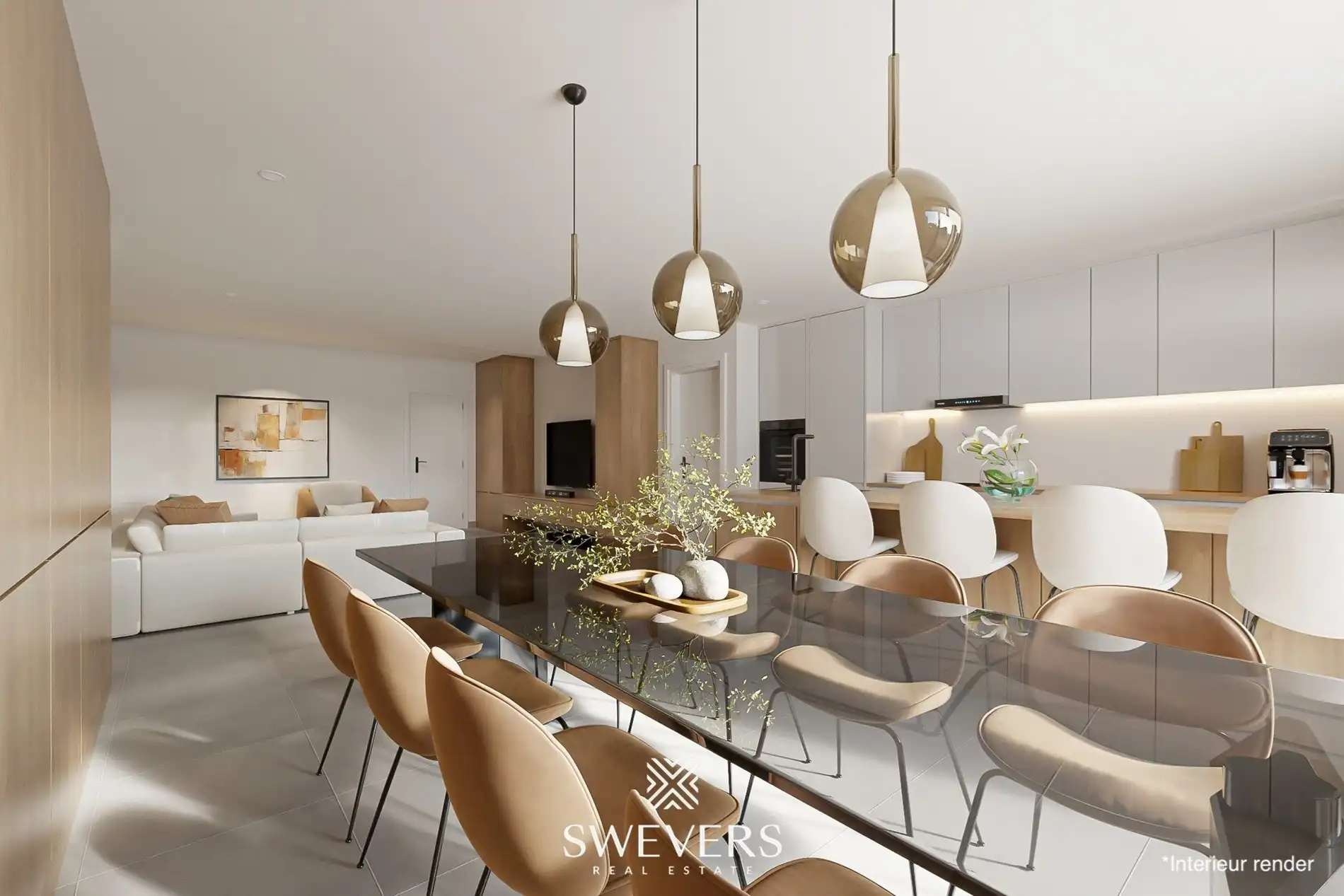 Gelijkvloers nieuwbouwappartement met tuintje en garage in Helchteren foto 2