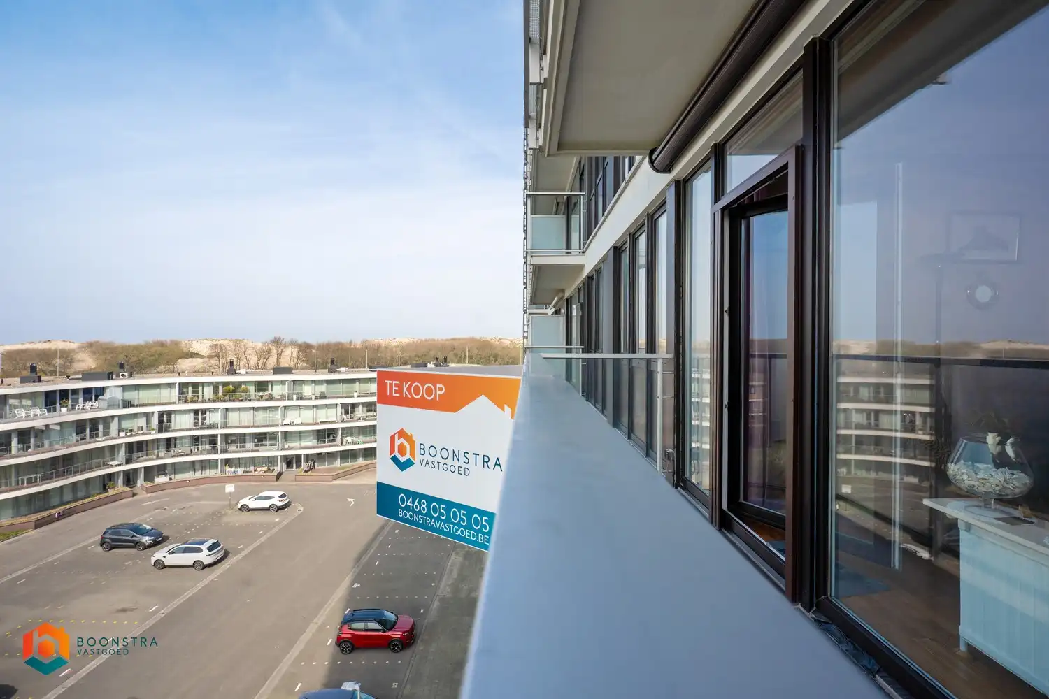 Appartement met 2 slpkrs en lateraal zeezicht nabij het centrum van Bredene foto 9