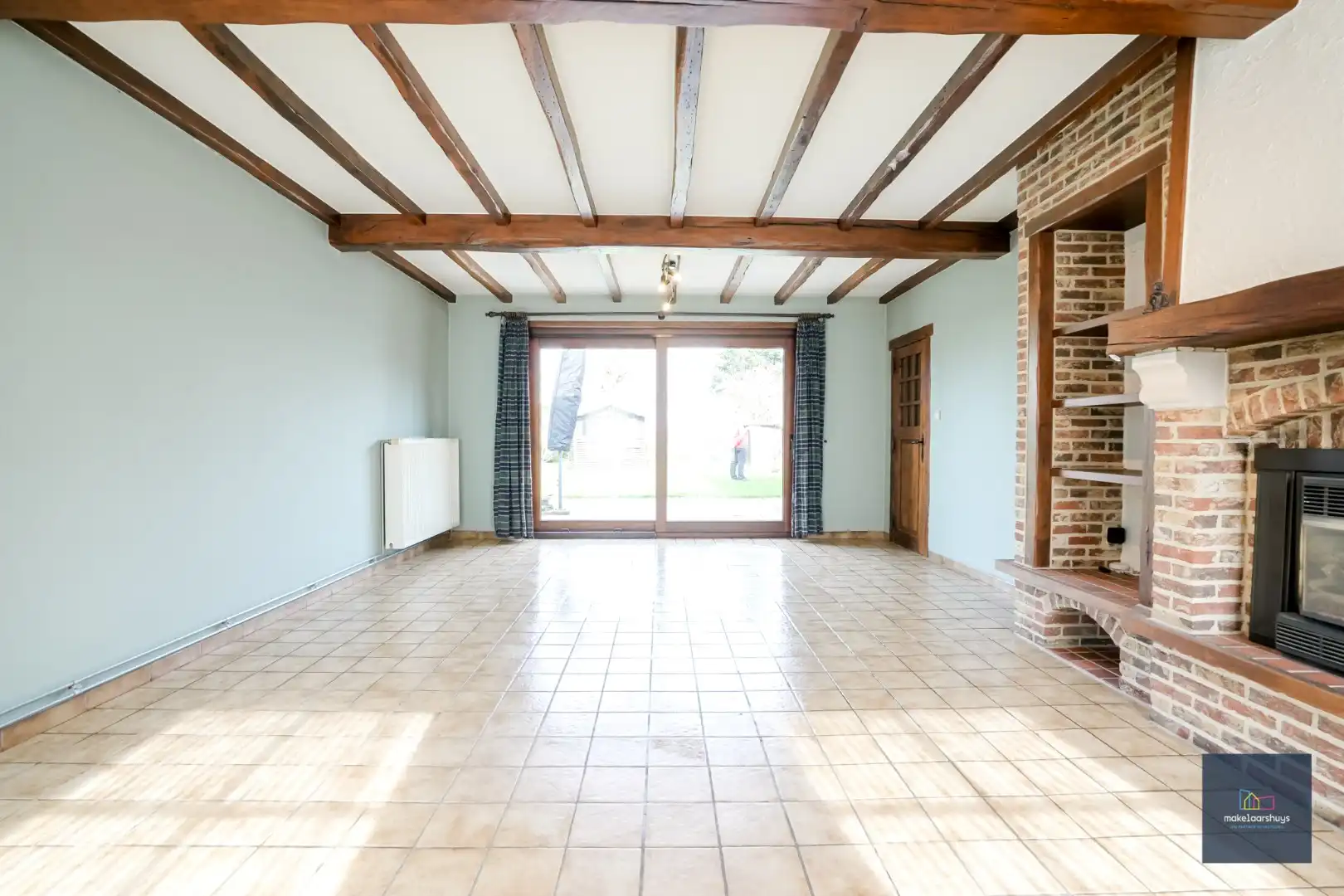 Ruime  halfopen bebouwing  met  zonnige tuin, terras en garage in Waarschoot  foto 7