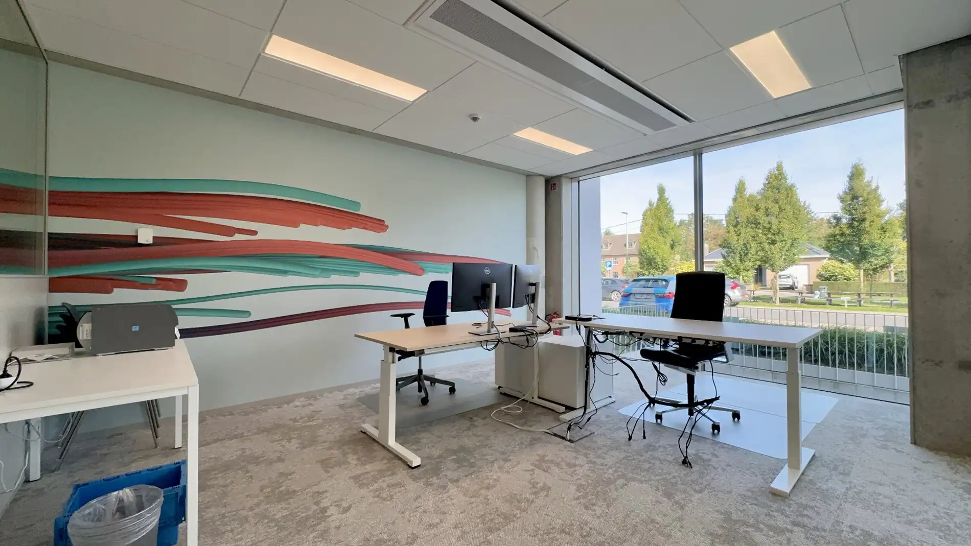 Energiezuinige kantoren te huur in Office Park aan E17 te Lokeren foto 9