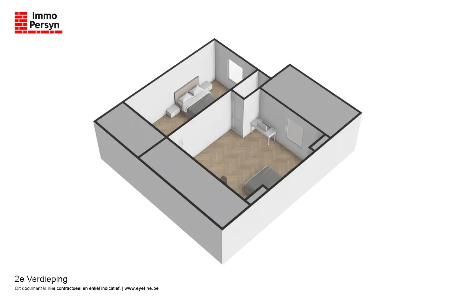 Te renoveren woning met zuidtuin en achteringang met garages foto 31