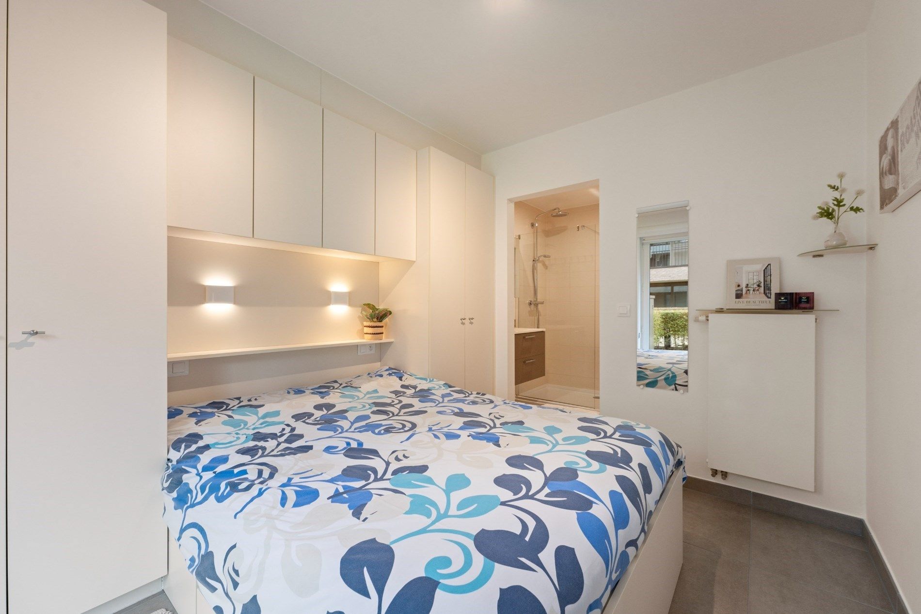 Tof gelijkvloers appartement met tuintje te Zeebrugge foto 9
