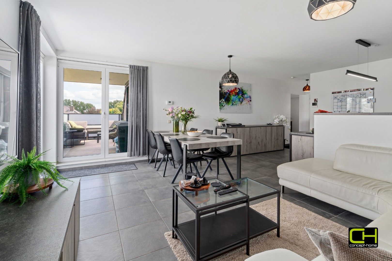 Stijlvol en energiezuinig 2-slaapkamer appartement te koop in Sleidinge foto 6