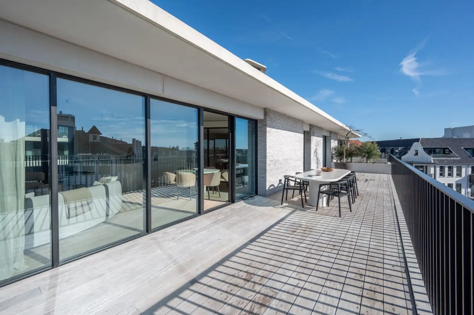 Uitzonderlijk prachtig appartement met luxe afwerking, volledig omringd door terrassen (ca. 100m²) in Duinenwater met open zichten foto 8