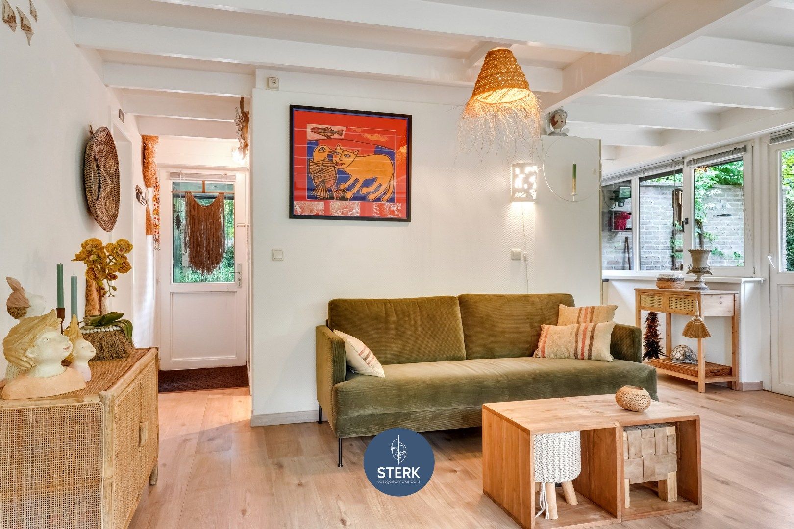 RECENT OPGEKNAPTE VAKANTIEWONING MET PRACHTIG GROEN UITZICHT !  foto 5