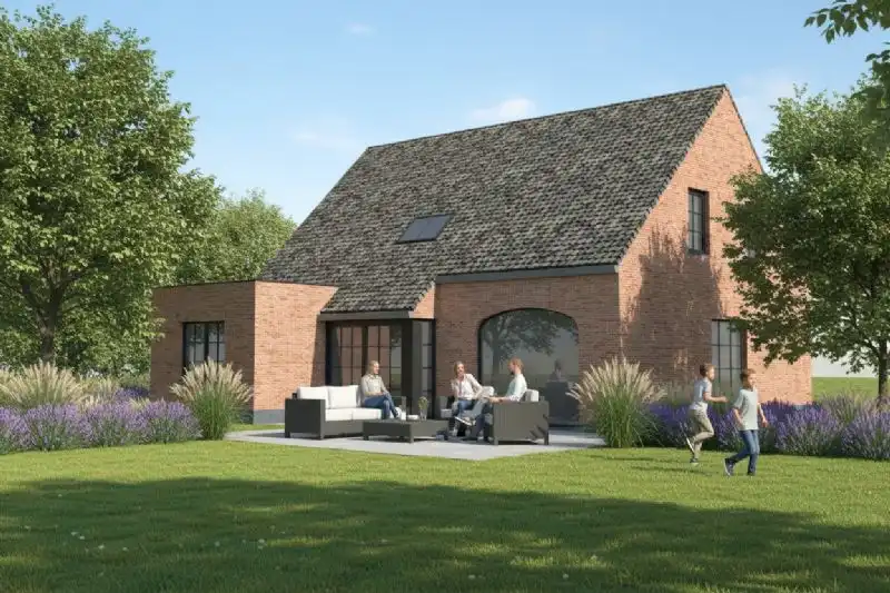 Nieuw te bouwen alleenstaande woning te Roeselare. foto 2