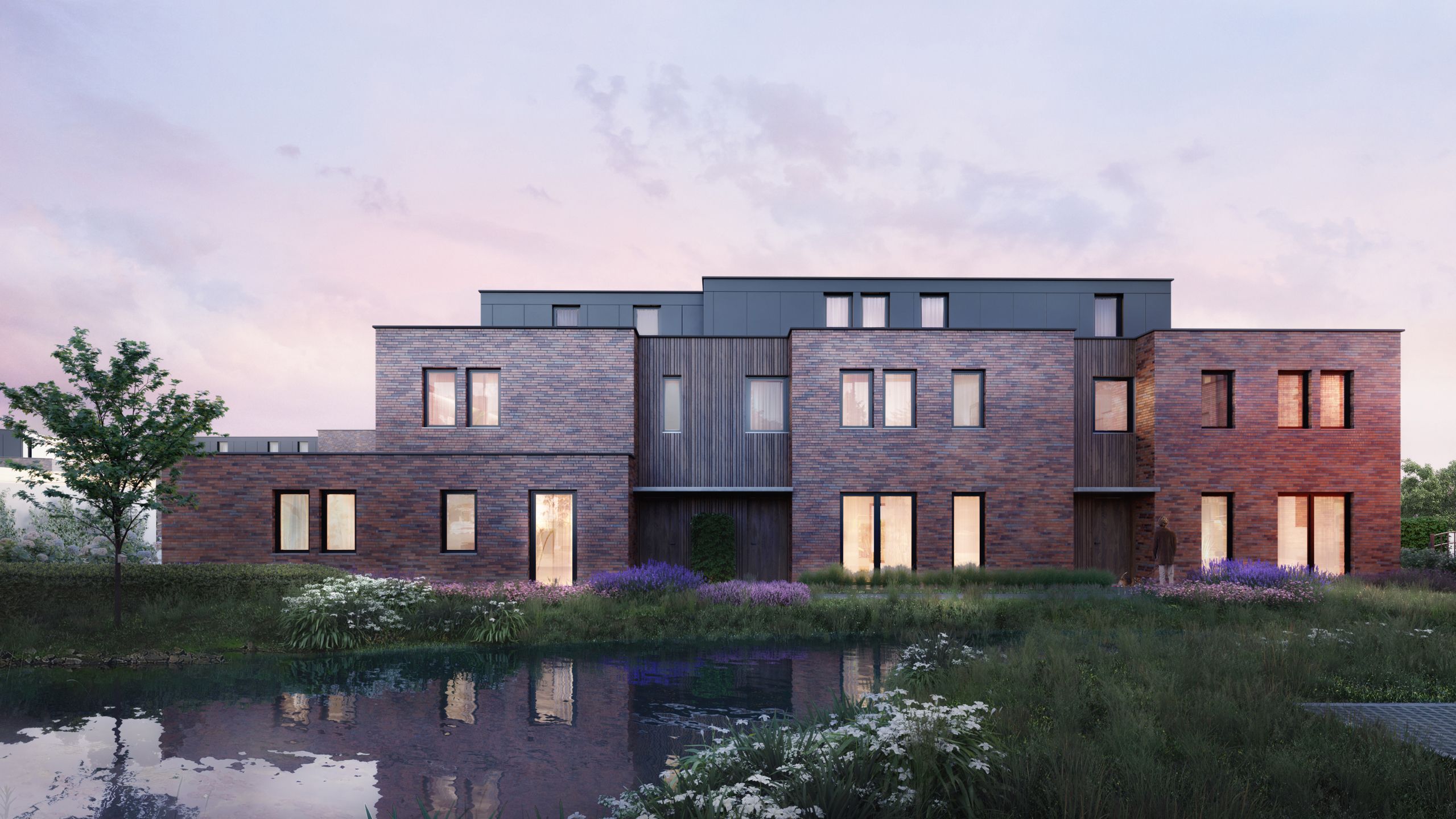 Lichtrijk, energiezuinig nieuwbouw appt met tuin te Oudegem! foto {{pictureIndex}}