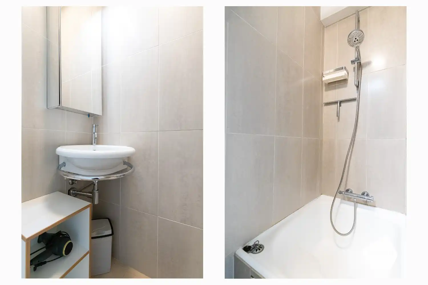 Modern tweeslaapkamerappartement met frontaal zeezicht foto 5