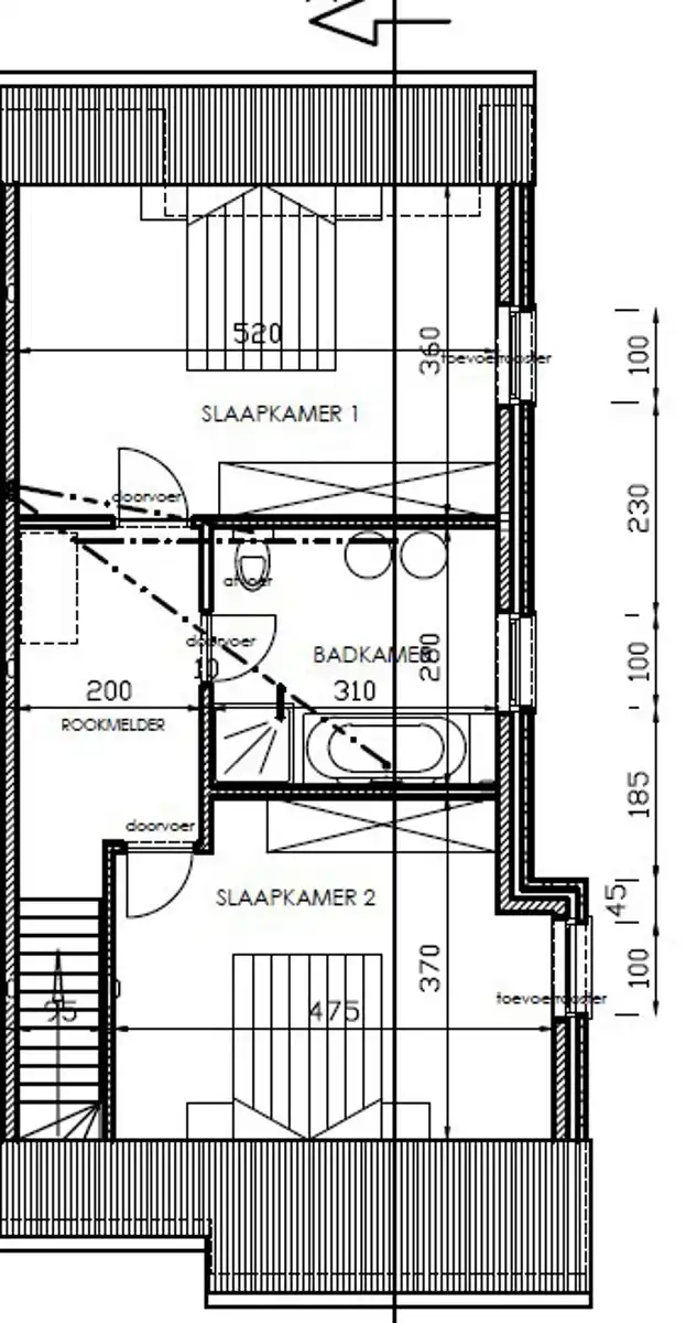 Duplex met 2 ruime slaapkamers, terras en garage foto 25