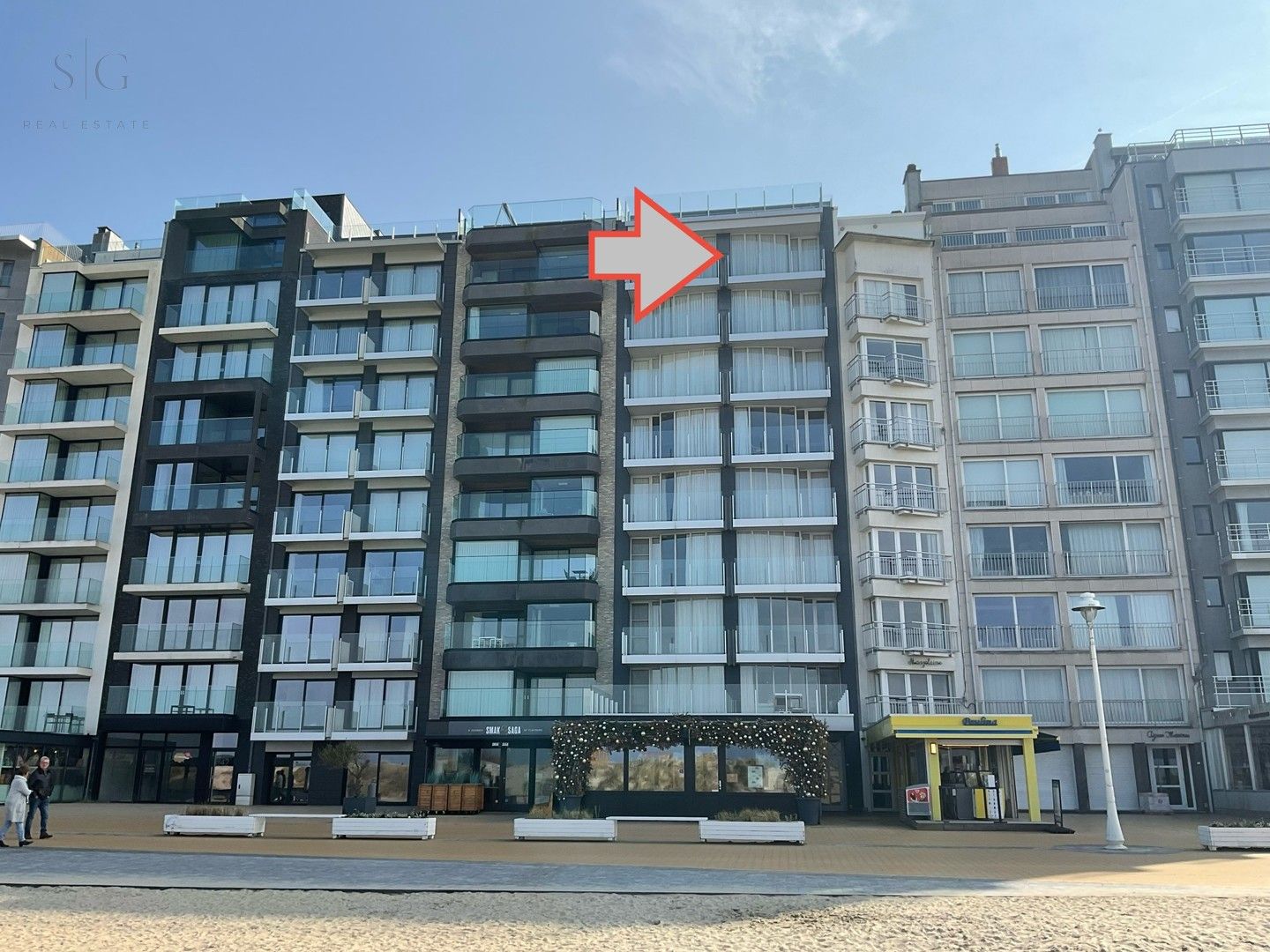 Prachtig appartement te Nieuwpoort-Bad met adembenemend frontaal zeezicht , 2 slaapkamers én 2 badkamers foto {{pictureIndex}}