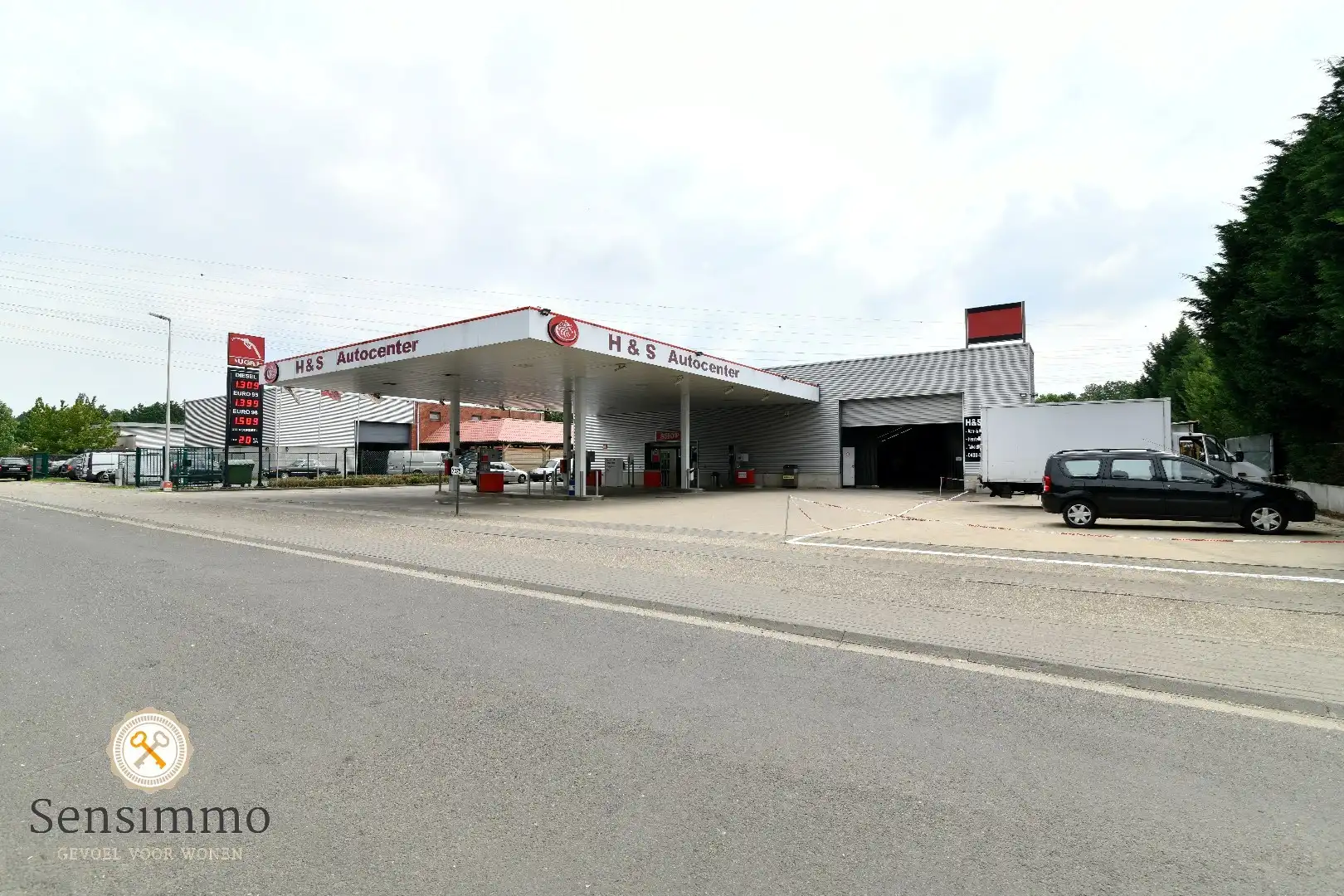 Tankstation met Shop op grens Genk-Zutendaal foto 10