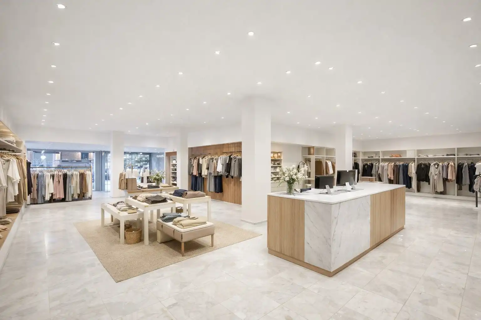 Commercieel handelsgelijkvloers met interessante straatbreedte foto 2