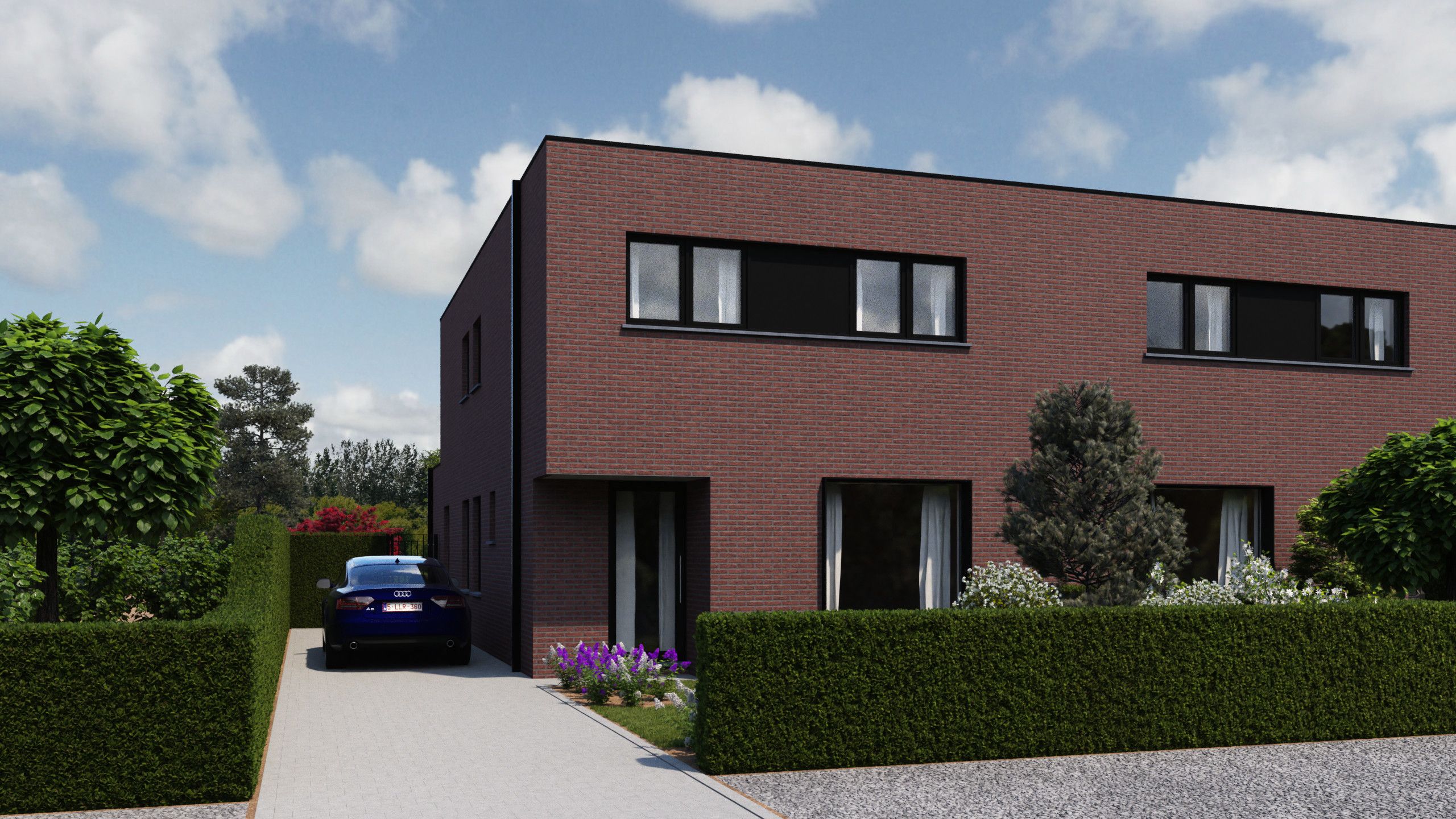 Moderne casco afgewerkte nieuwbouwwoningen met 3 slpk ! foto 3