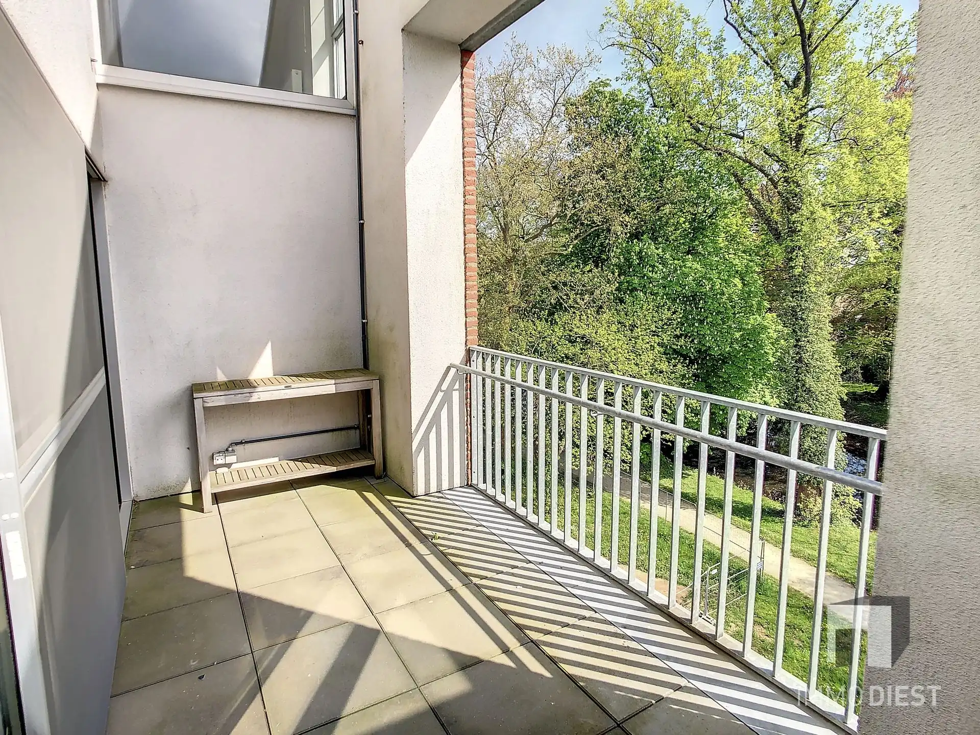 Knappe duplex met zicht op park en Demer - 3 slpks en parking foto 13