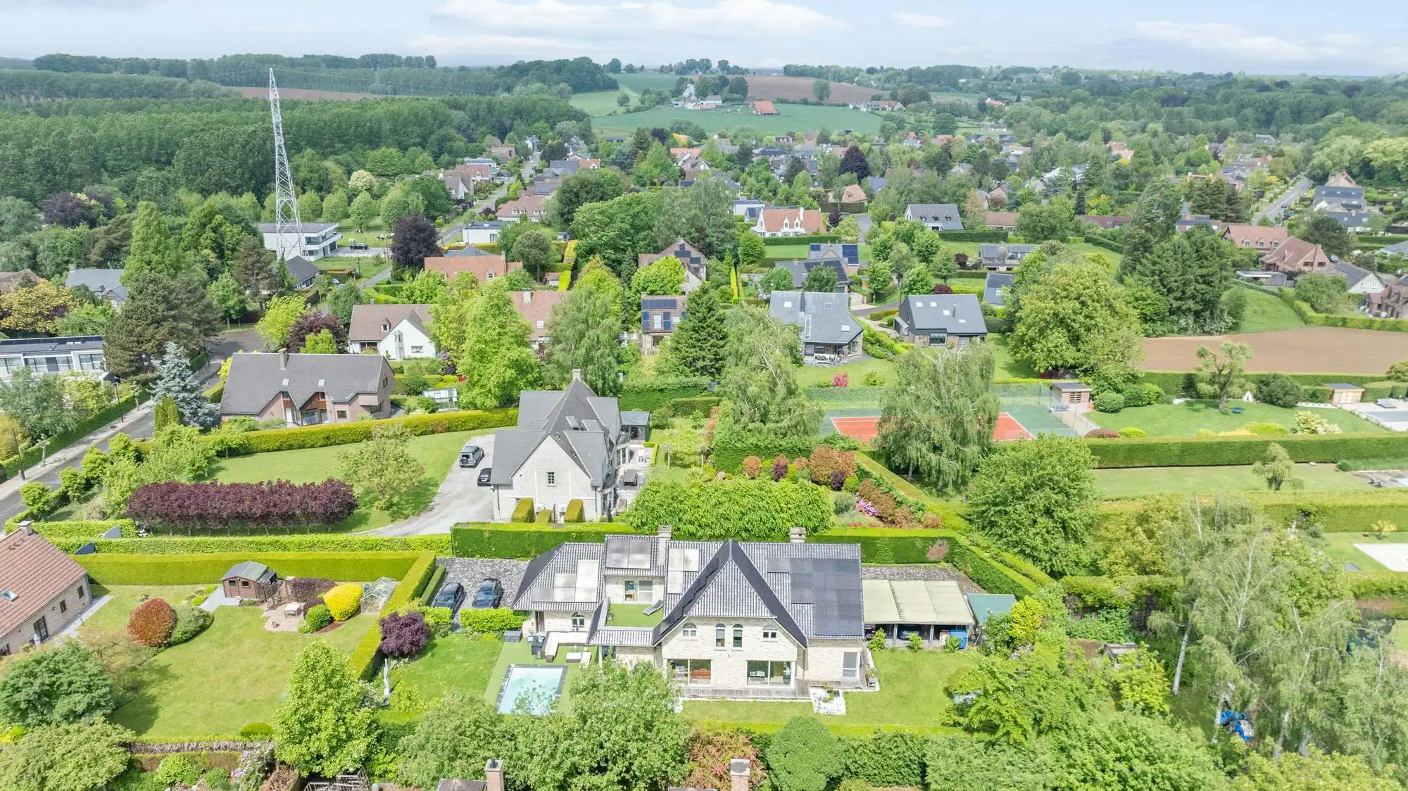 Exclusieve villa met  zwembad op een toplocatie in Wemmel foto 30