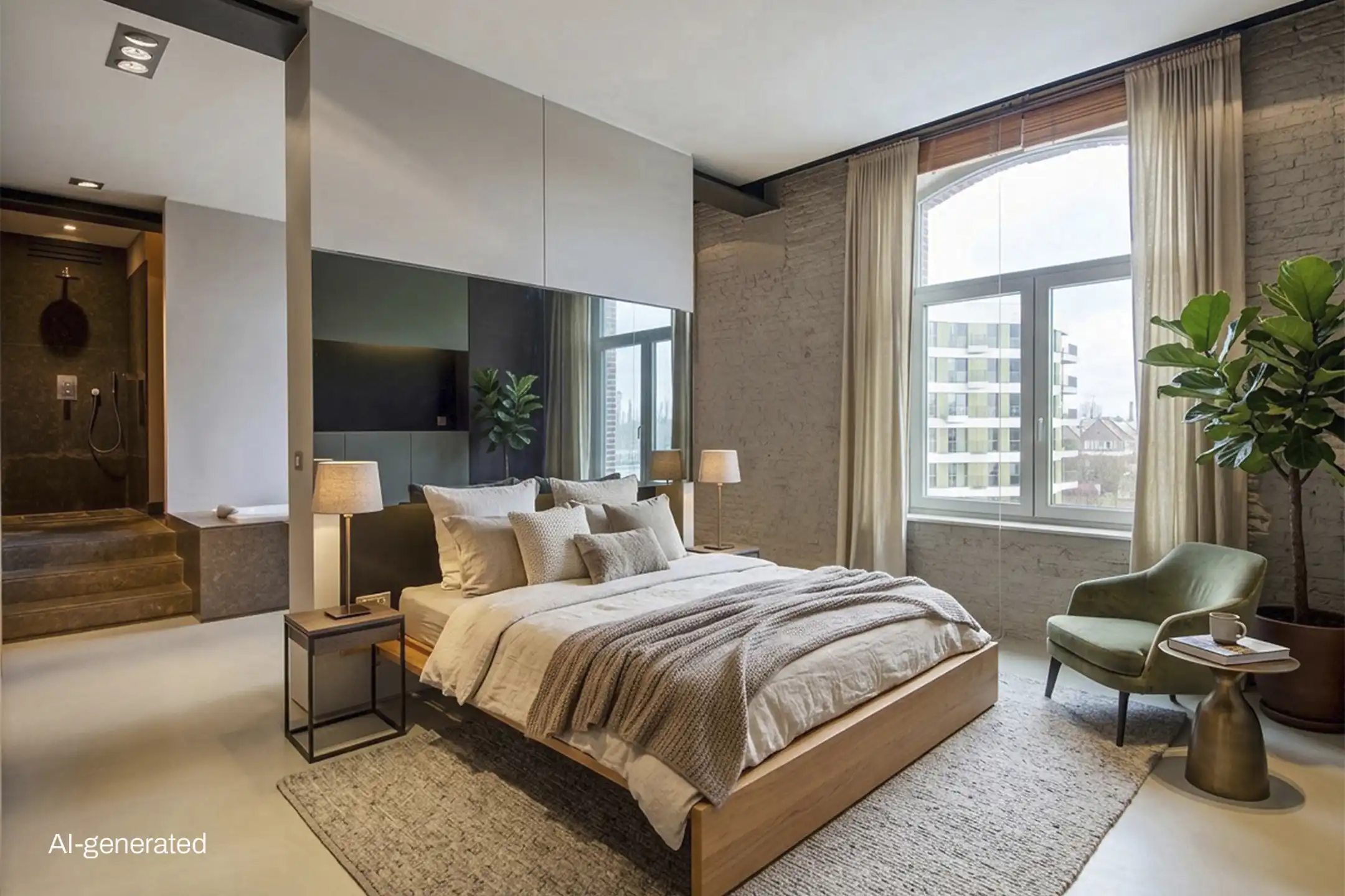 Ruime loft met schitterend zicht op de Rupel foto 8
