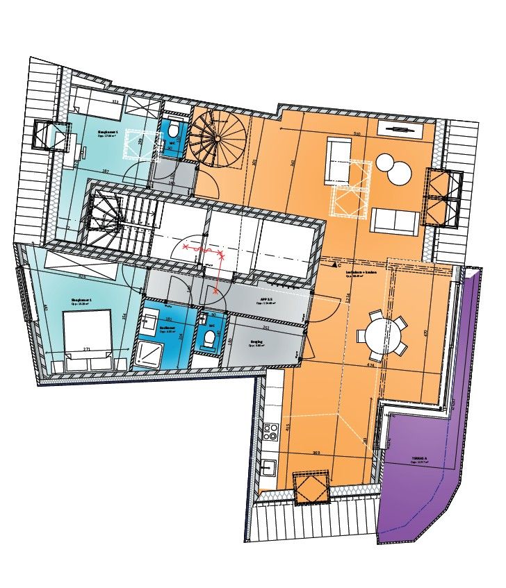 NIEUWBOUW LUXE PENTHOUSE 3.1.CASTOR CENTRUM foto 4