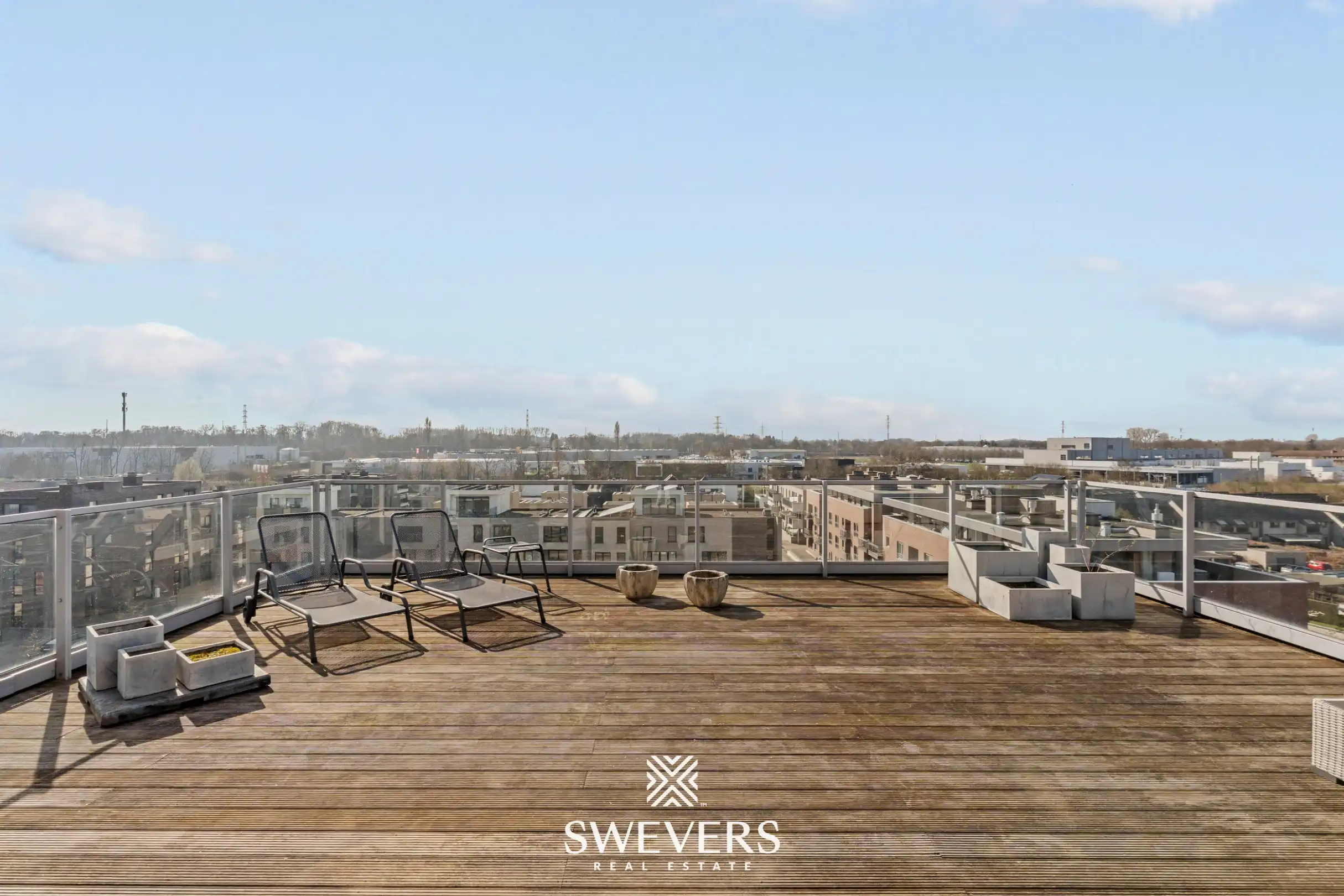 Luxueus penthouse van 204 m² met uitzonderlijke terrassen en panoramisch zicht in Hasselt foto 15