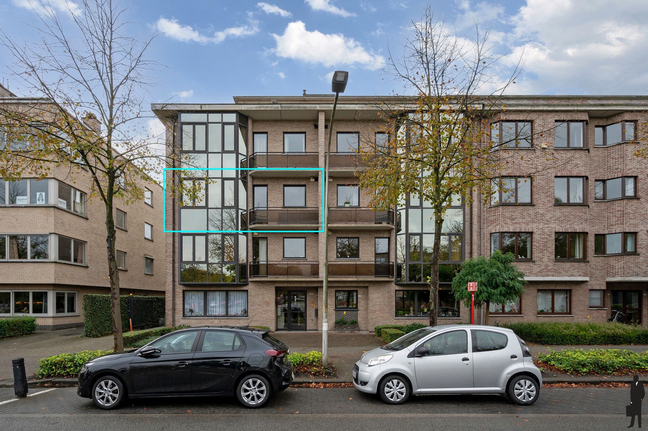 Licht app. met 2 slpk's, centraal gelegen in Brasschaat!   foto 16