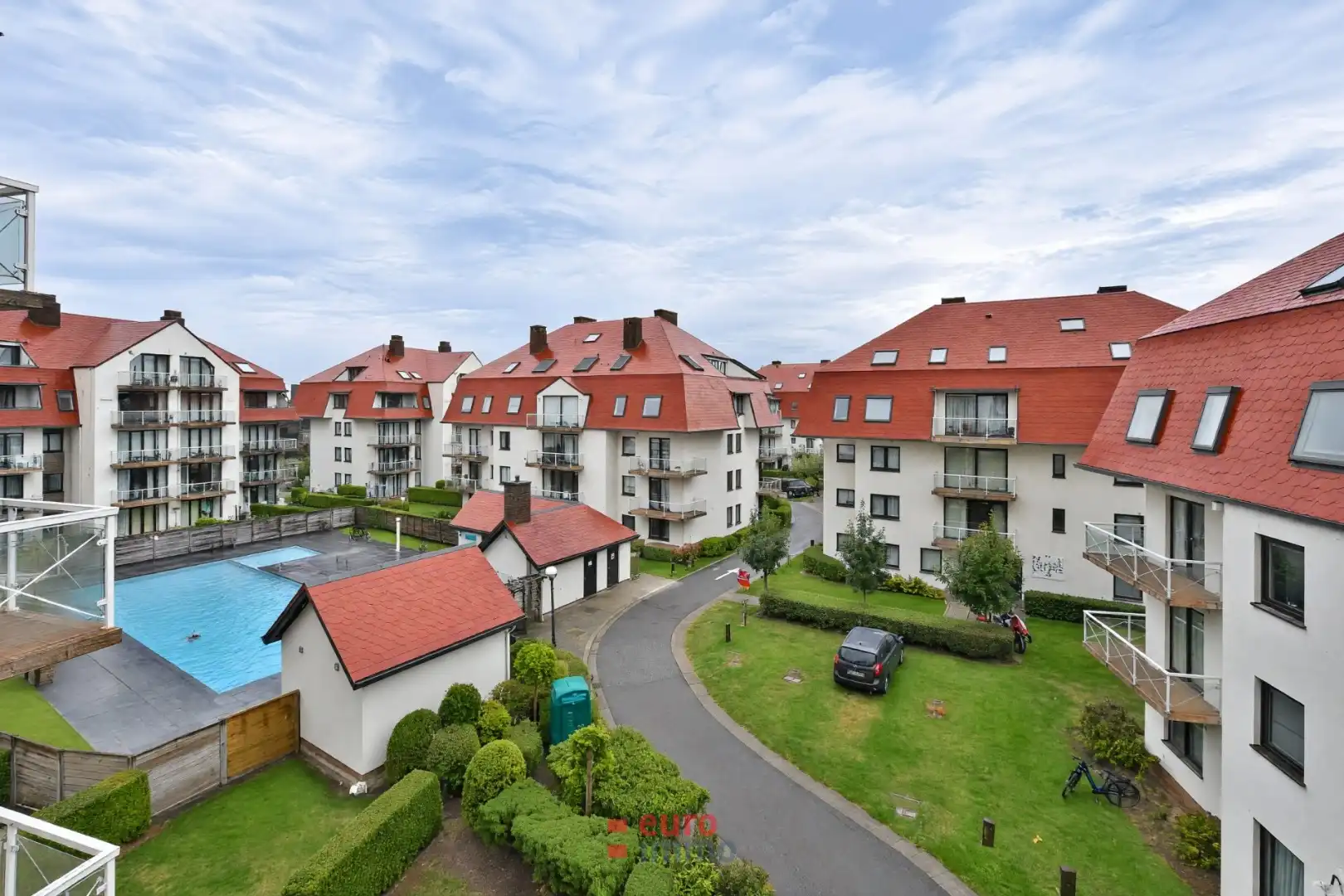Hoofdfoto van de publicatie: Zéér rustig gelegen appartement met 2 slaapkamers in een topdomein!